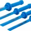 BGS technic Jeu de grattoirs plastiques | largeur 19 - 22 - 25 - 38 mm | 4 pièces