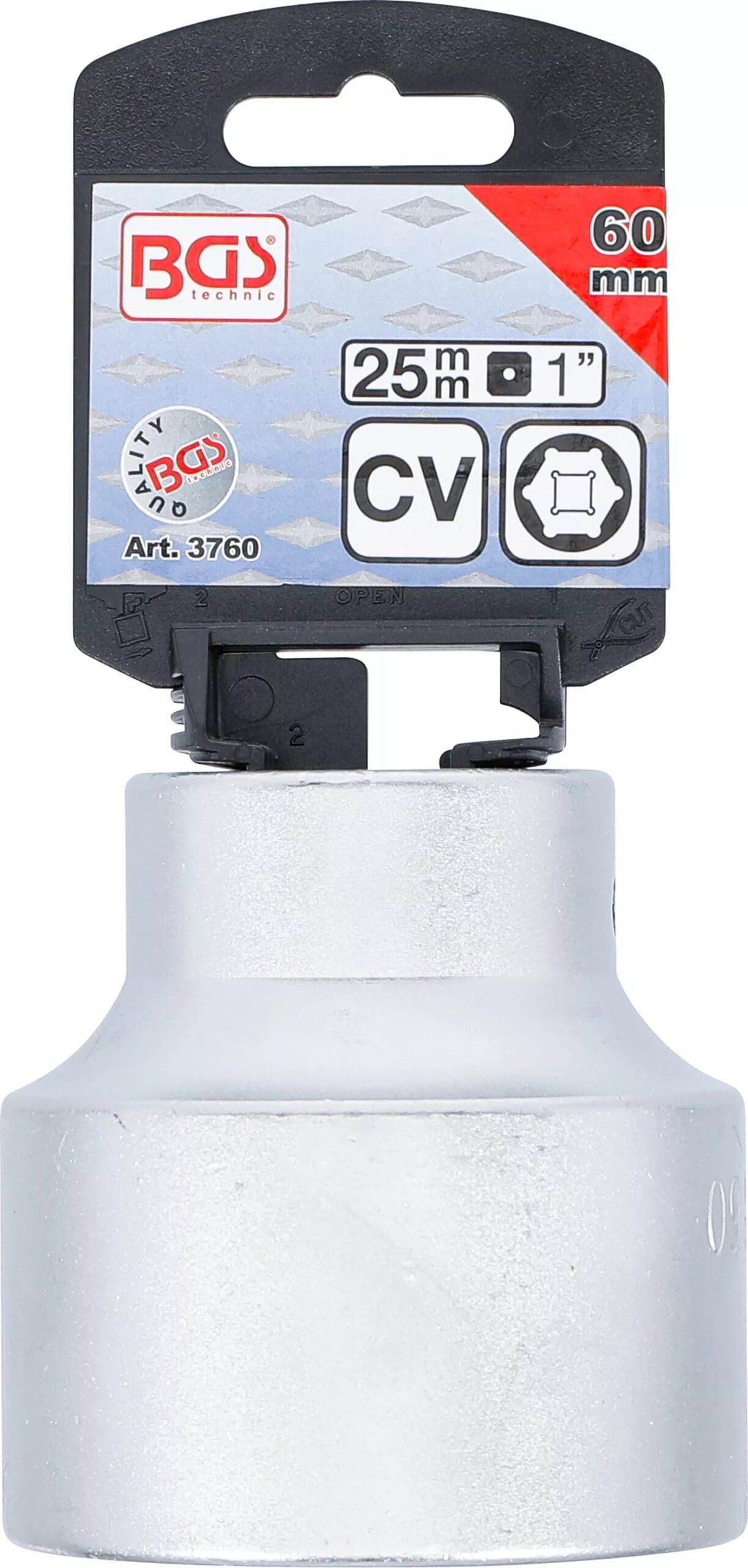 six pans | 25 mm (1") | 60 mm six pans | 25 mm (1") | 60 mm