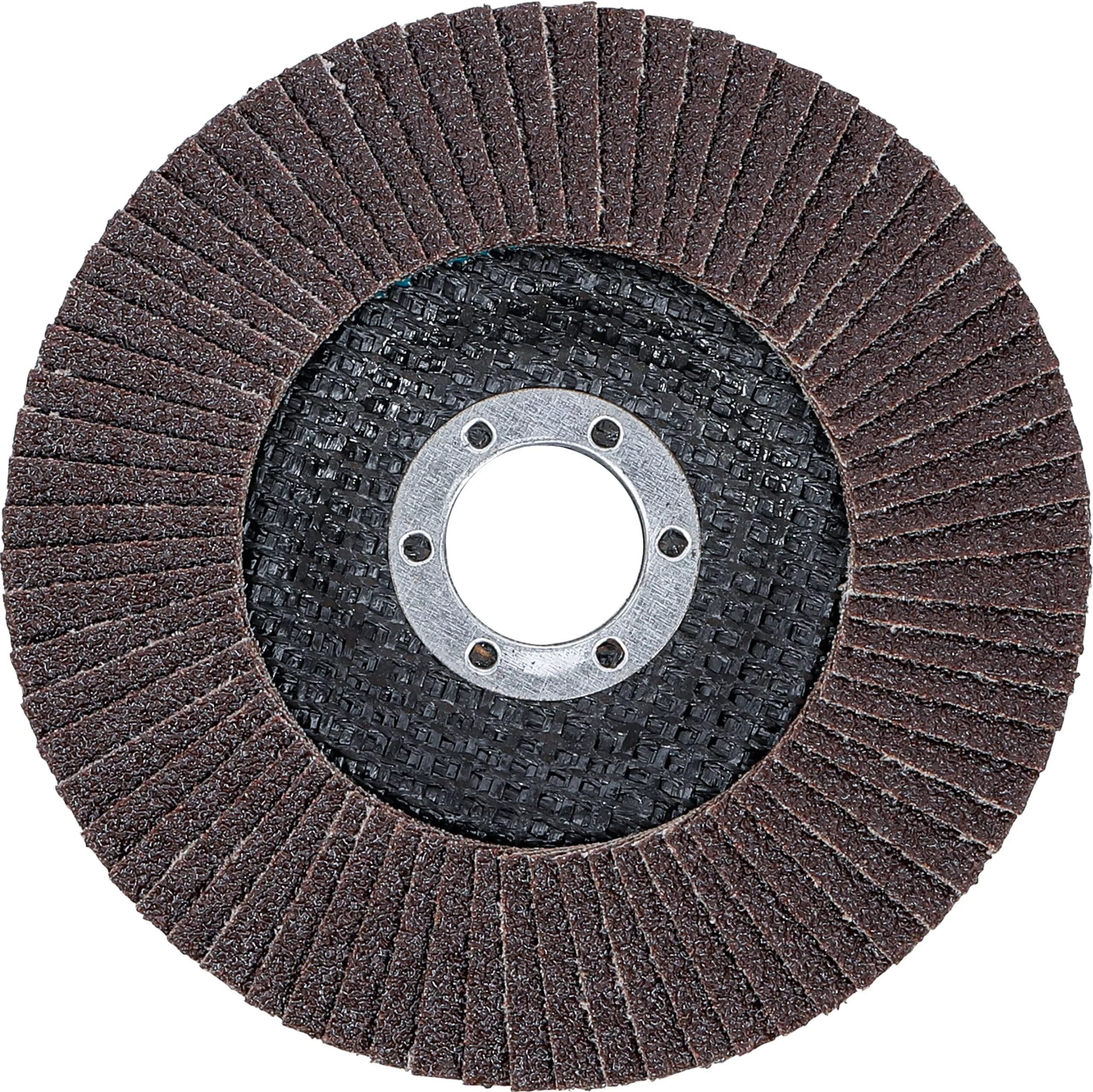 BGS technic Disque à lamelles | Ø 125 mm | K 80