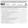 BGS technic Gomme enlève autocollants | Ø 90 mm