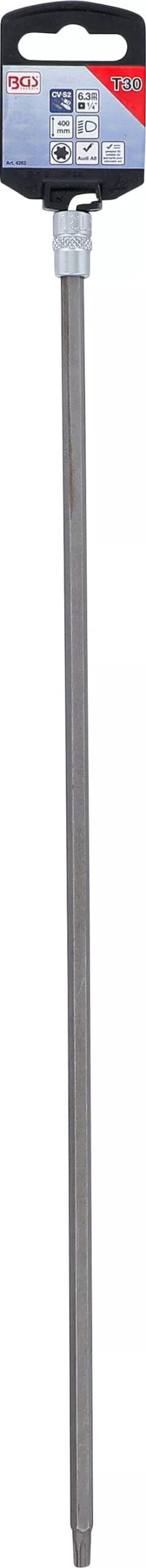 3 mm (1/4") | profil T (pour Torx) T30 3 mm (1/4") | profil T (pour Torx) T30