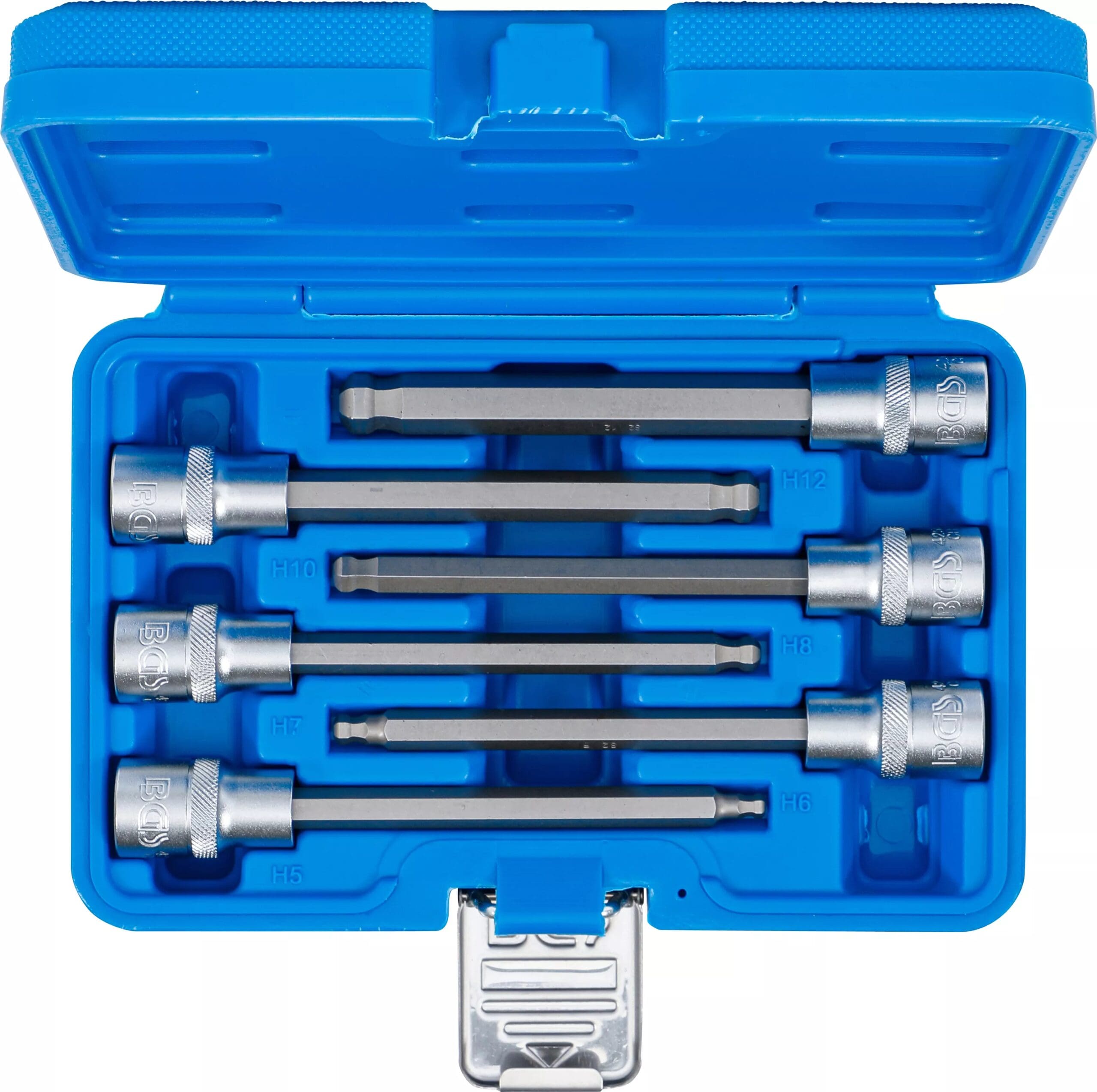 5 mm (1/2") | six pans intérieurs avec tête sphérique 5 - 12 mm | 6 pièces 5 mm (1/2") | six pans intérieurs avec tête sphérique 5 - 12 mm | 6 pièces