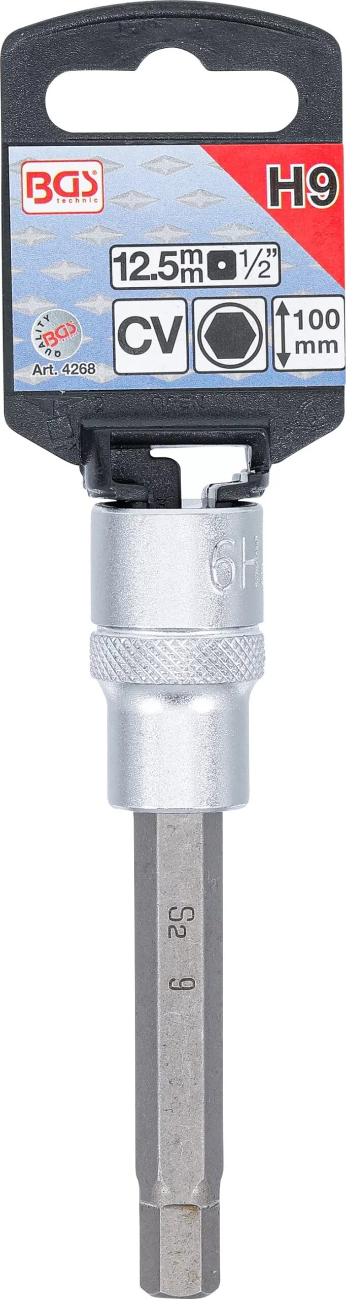 5 mm (1/2") | six pans intérieurs 9 mm 5 mm (1/2") | six pans intérieurs 9 mm