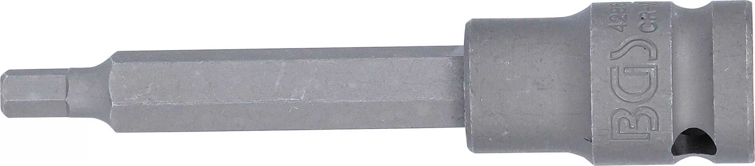 5 mm (1/2") | six pans intérieurs 6 mm 5 mm (1/2") | six pans intérieurs 6 mm