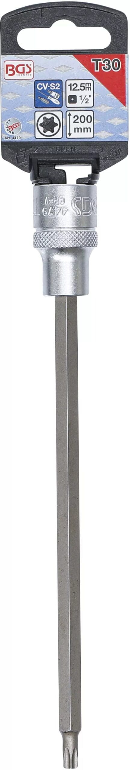 5 mm (1/2") | profil T (pour Torx) T30 5 mm (1/2") | profil T (pour Torx) T30