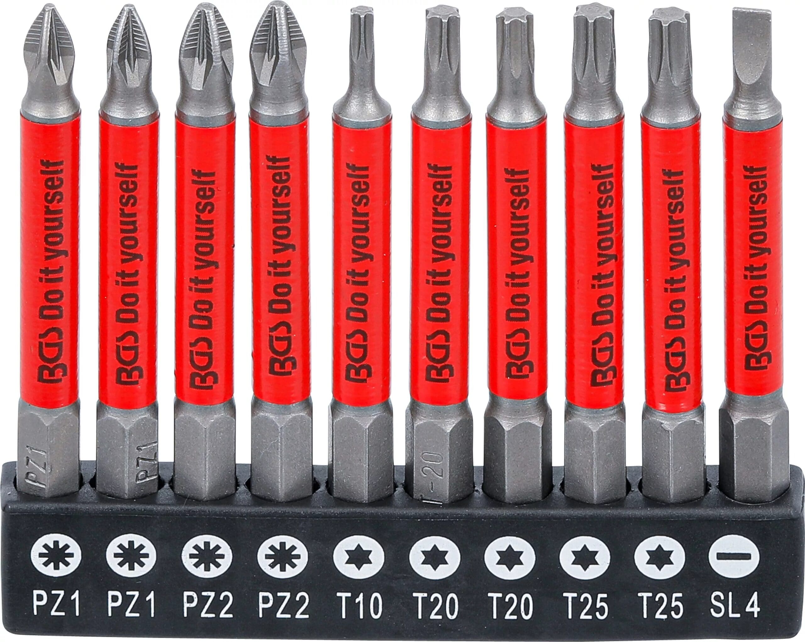 BGS technic Jeu d’embouts antidérapants | magnétiques | 70 mm | 10 pièces