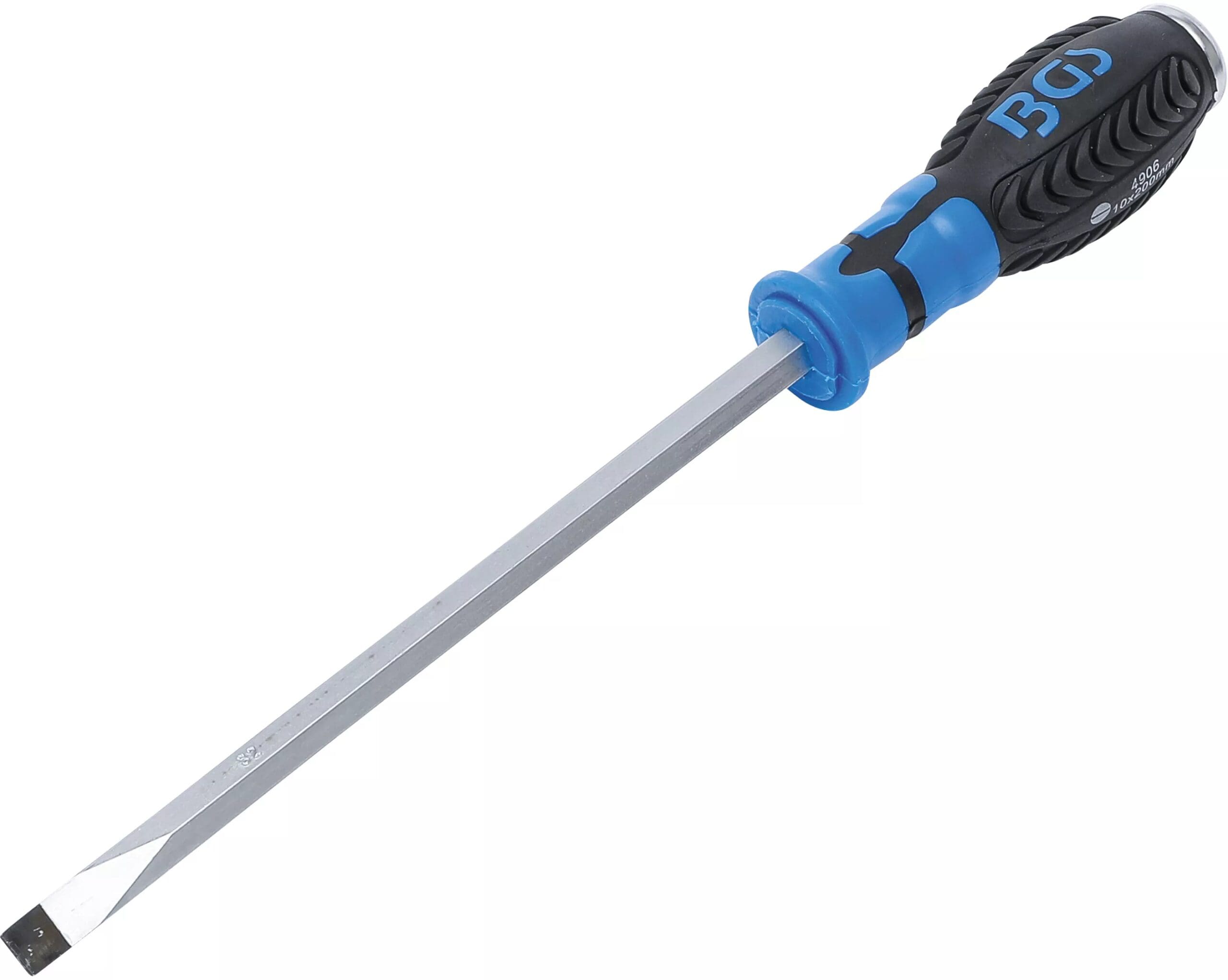 BGS technic Tournevis | fente 10 mm | longueur de la lame 200 mm