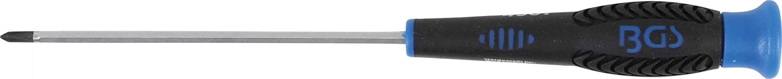 BGS technic Tournevis | cruciforme PH0 | longueur de la lame 100 mm
