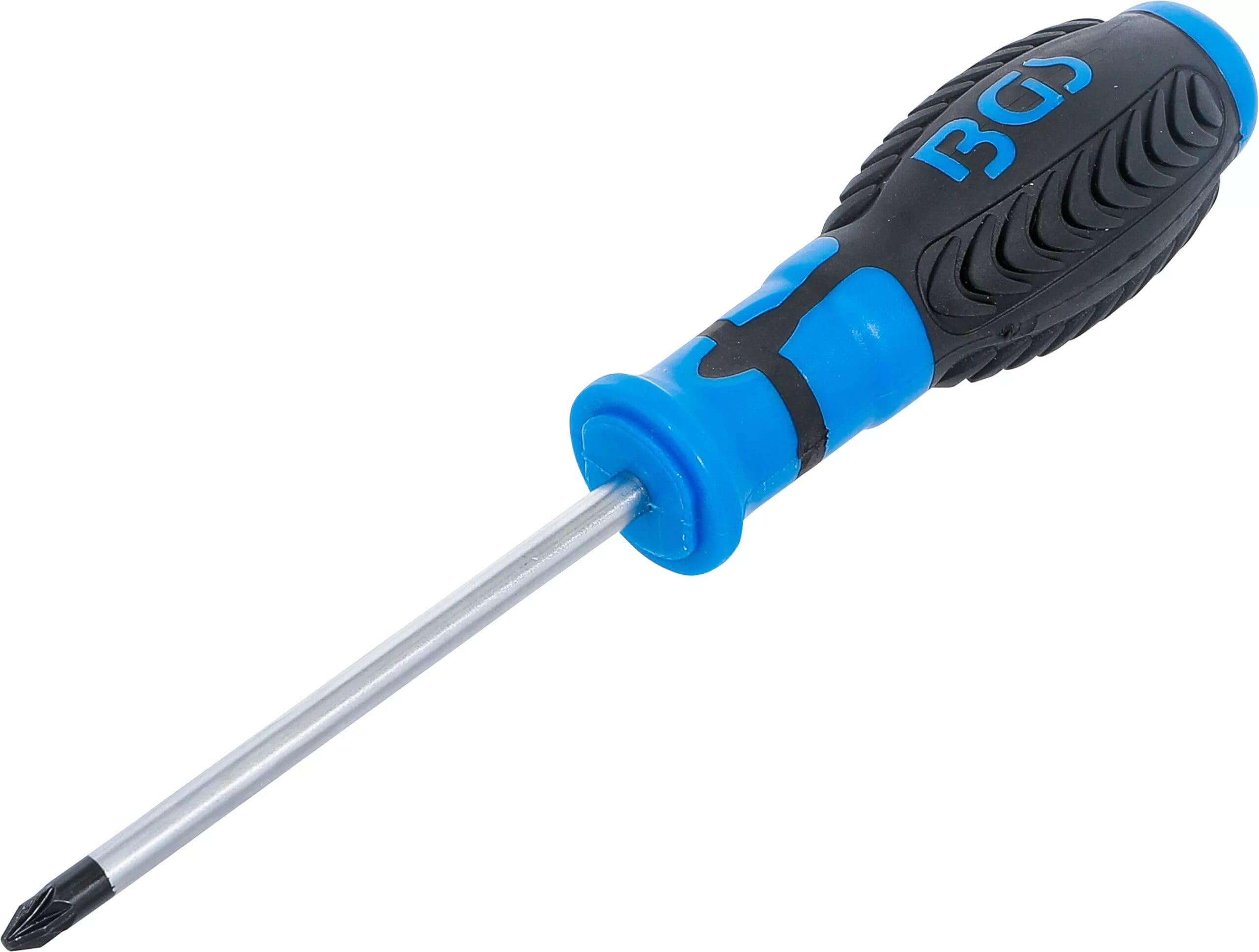 BGS technic Tournevis | cruciforme PZ2 | longueur de la lame 100 mm