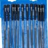 BGS technic Jeu de limes queue de rat | 12 pièces