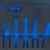 BGS technic Insert de servante d’atelier 2/3 | vide | pour art. 504