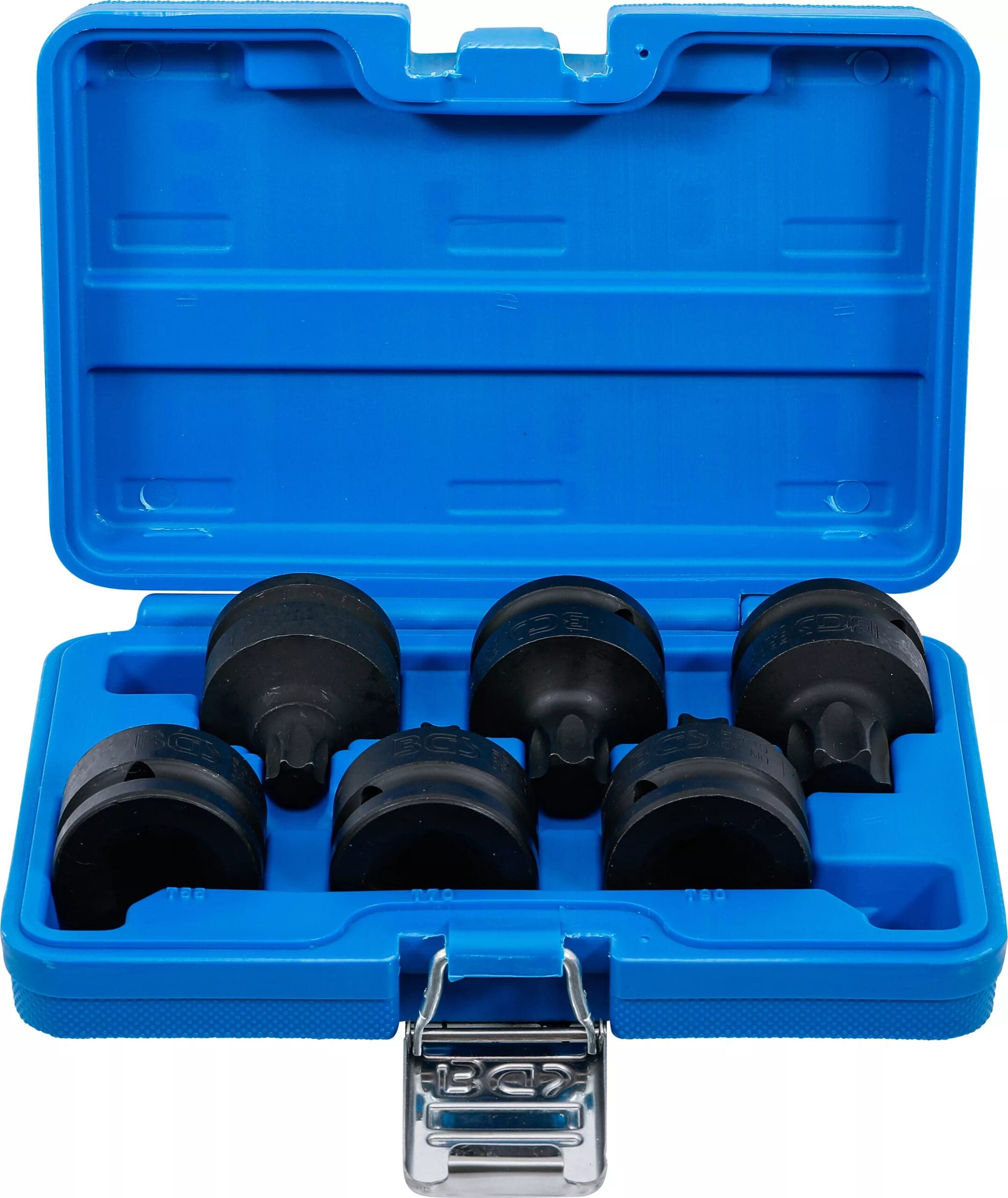 BGS technic Jeu de douilles à embouts à choc | 20 mm (3/4") | Profil T (pour Torx) T55 - T100 | 6 pièces