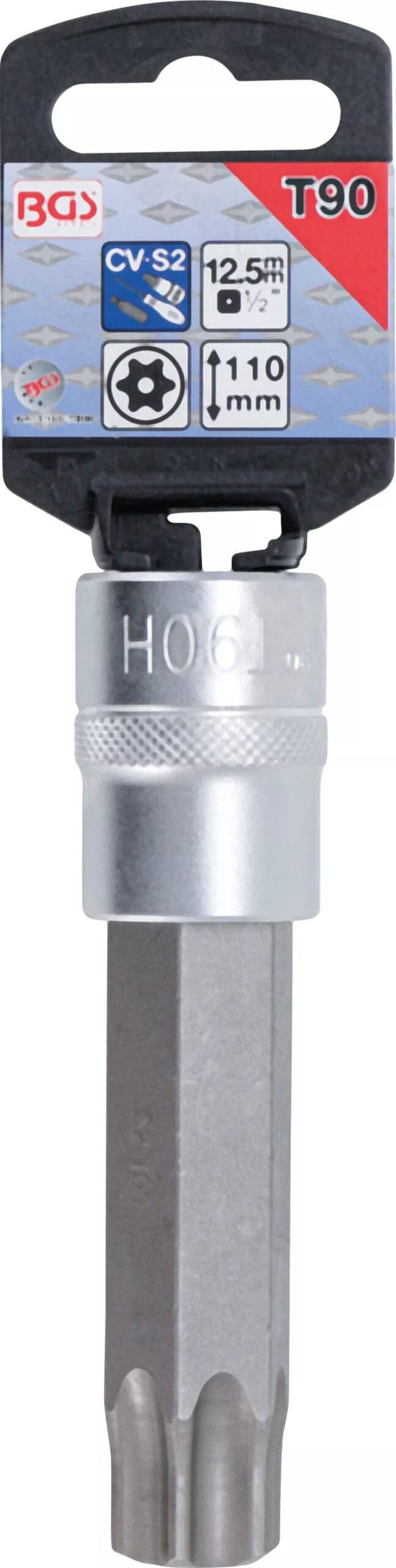 5 mm (1/2") | profil T (pour Torx) avec perçage T90 5 mm (1/2") | profil T (pour Torx) avec perçage T90