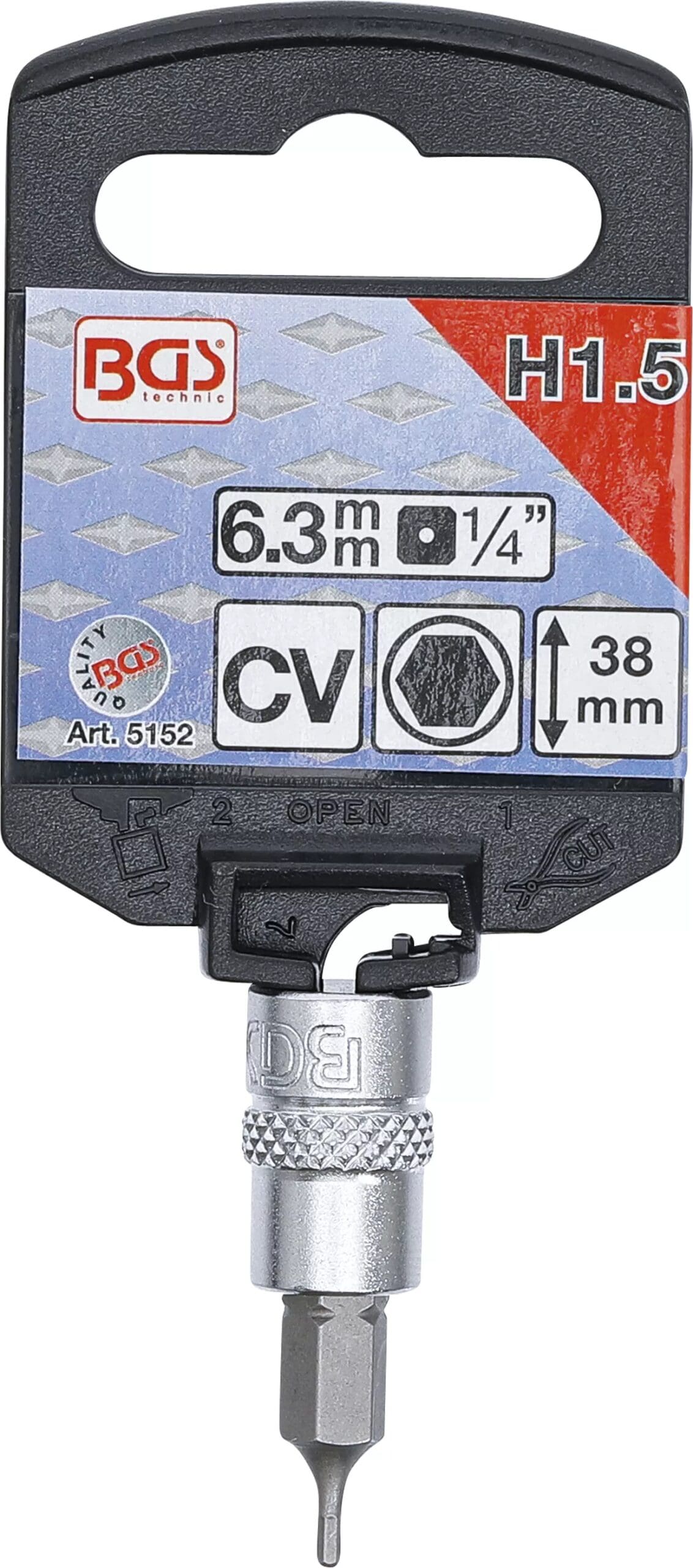 BGS technic Douille à embouts | 6 BGS technic Douille à embouts | 6