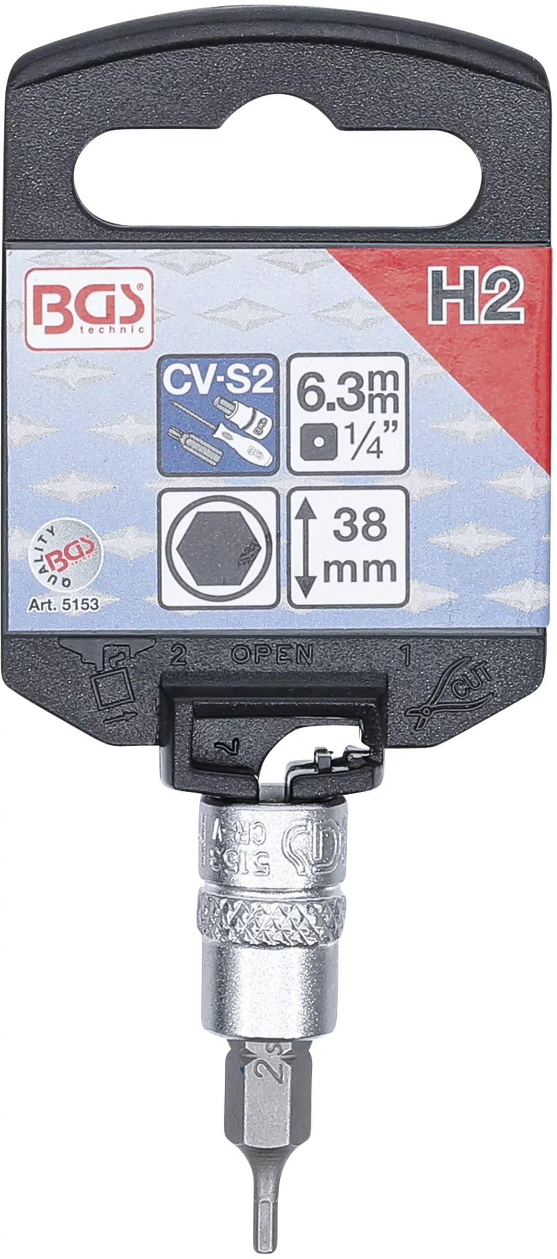 3 mm (1/4") | six pans intérieurs 2 mm 3 mm (1/4") | six pans intérieurs 2 mm