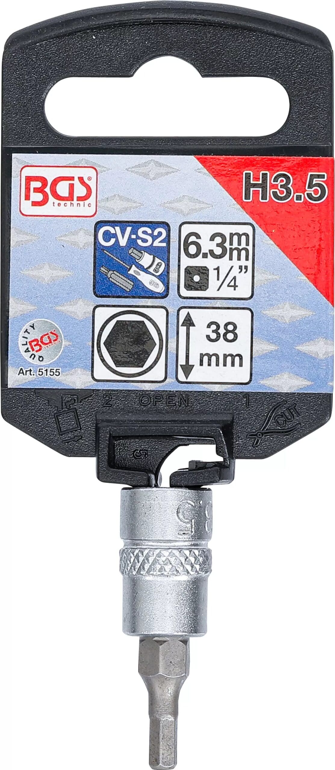 BGS technic Douille à embouts | 6 BGS technic Douille à embouts | 6