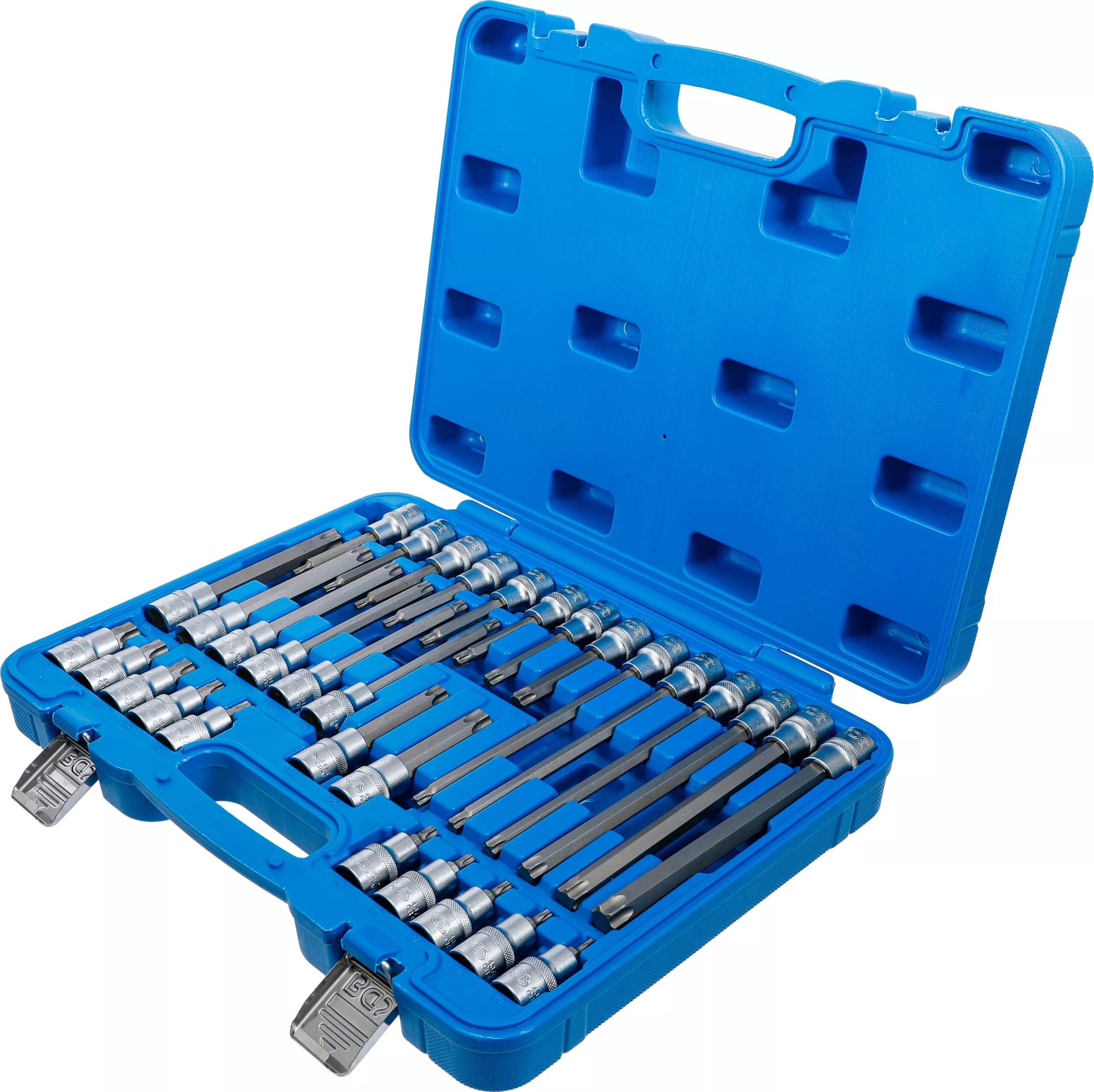 BGS technic Jeu de douilles à embouts | carré femelle 12 BGS technic Jeu de douilles à embouts | carré femelle 12