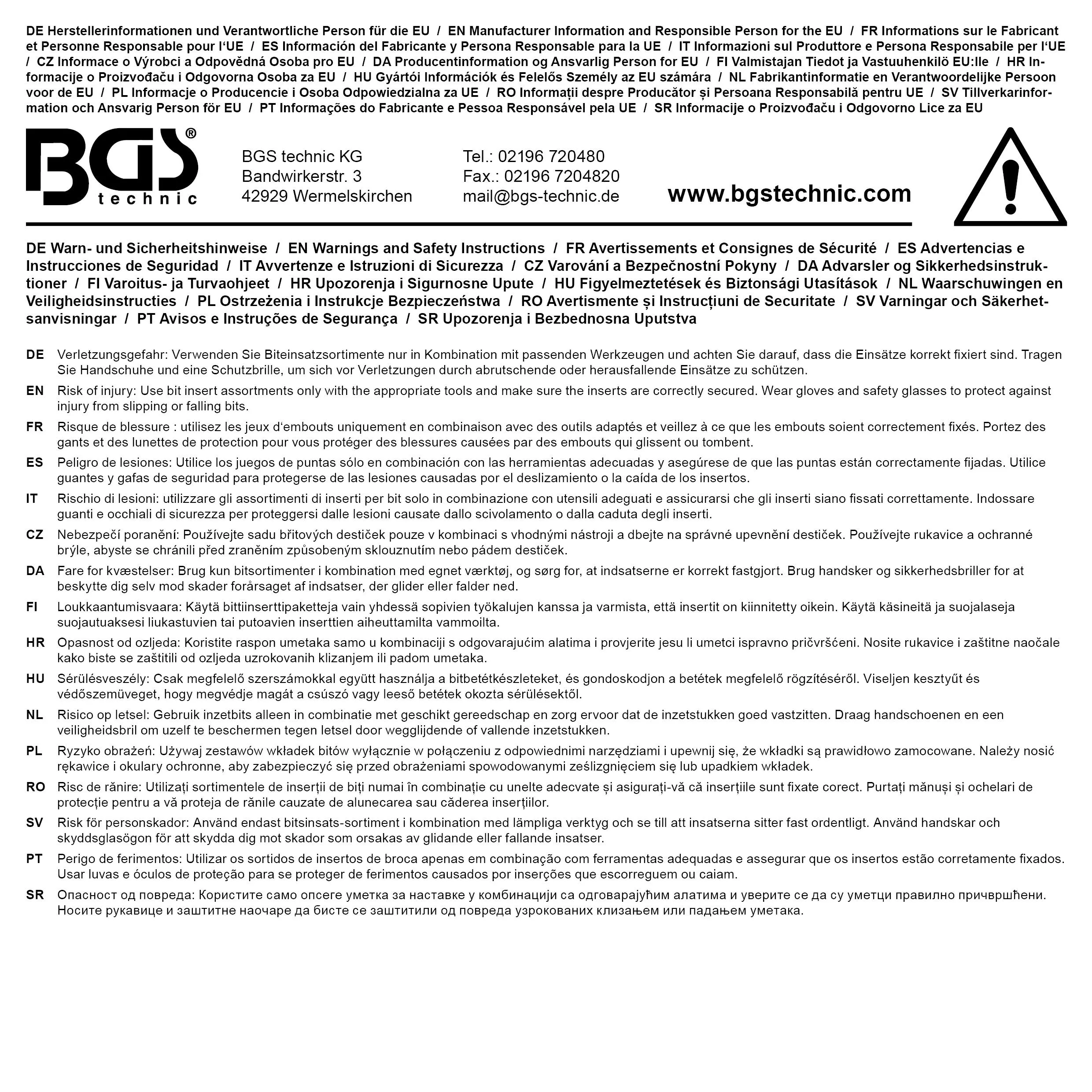 BGS technic Jeu de douilles à embouts | spécialement pour automobiles | 38 pièces BGS technic Jeu de douilles à embouts | spécialement pour automobiles | 38 pièces