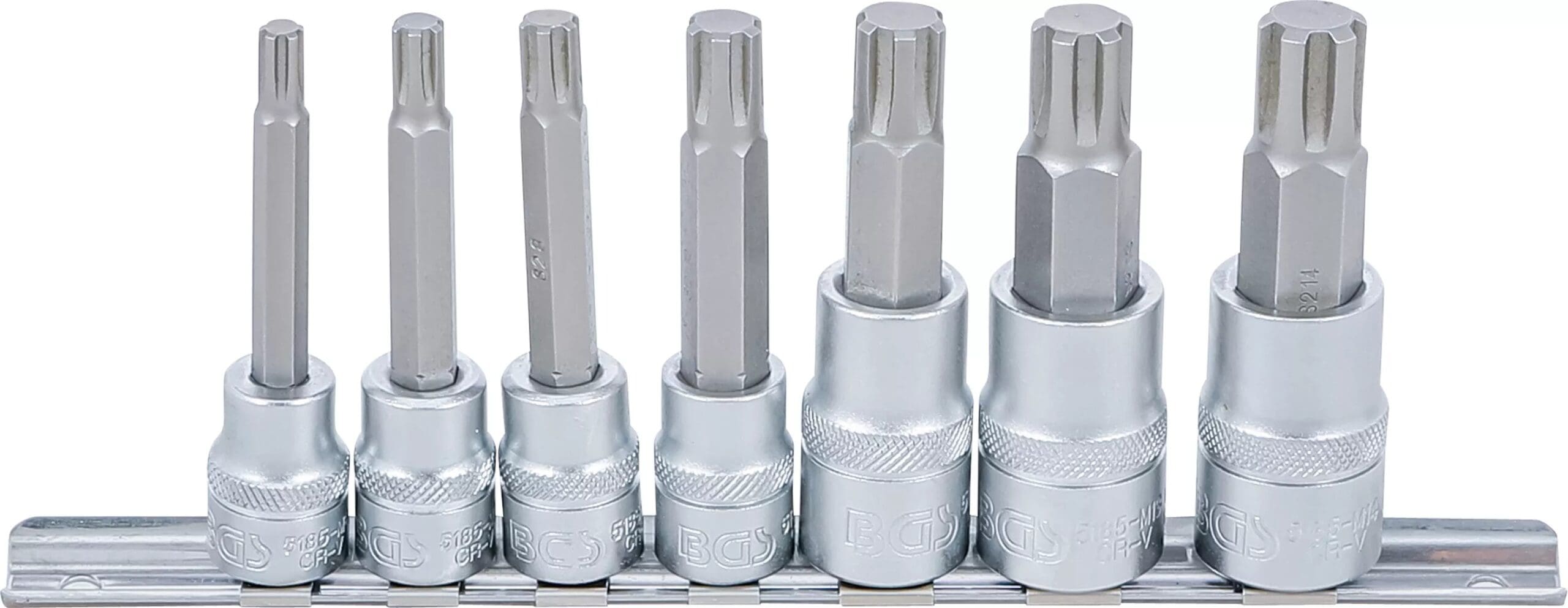 BGS technic Jeu de douilles à embouts | 10 mm (3/8") / 12
