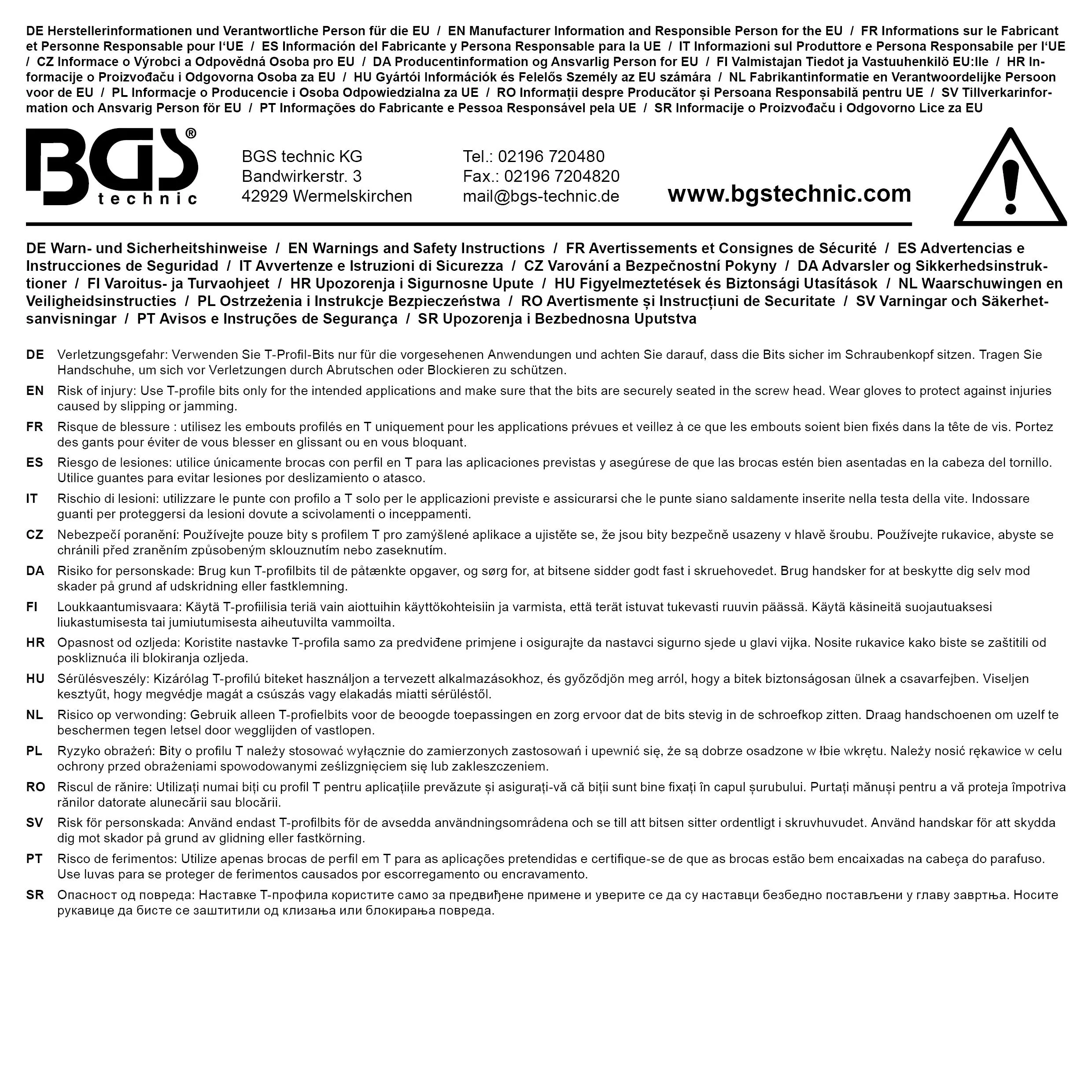 BGS technic Douille à embouts | 20 mm (3/4") | profil T (pour Torx) T70 BGS technic Douille à embouts | 20 mm (3/4") | profil T (pour Torx) T70