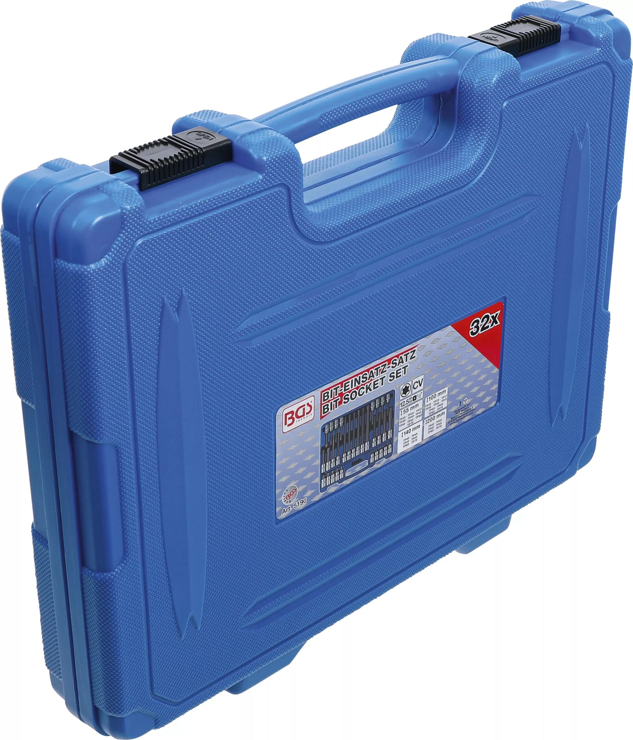 BGS technic Jeu de douilles à embouts | 12 BGS technic Jeu de douilles à embouts | 12