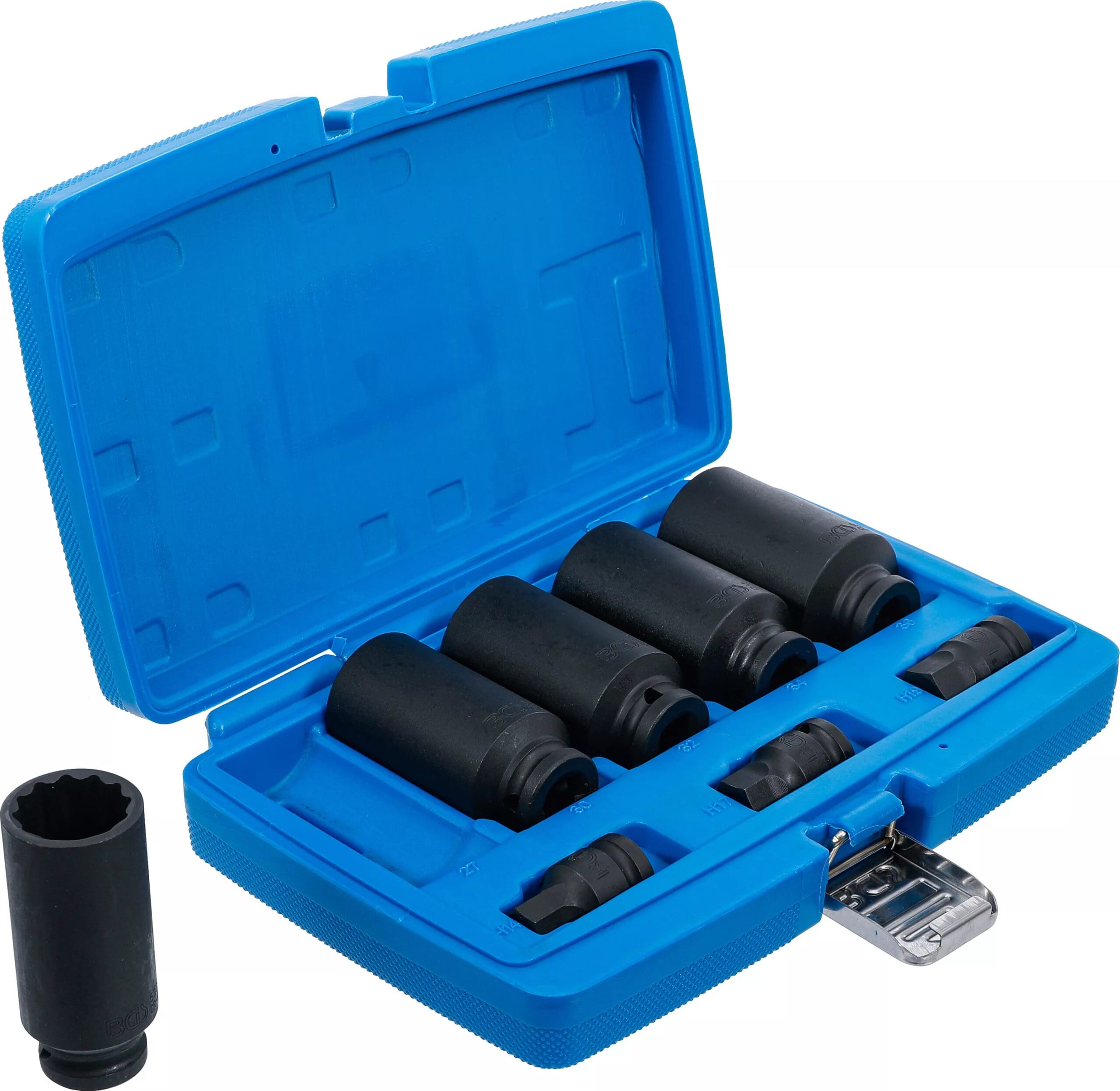 BGS technic Jeu de douilles spéciales pour arbres d’entraînement | 27 - 36 mm | 8 pièces BGS technic Jeu de douilles spéciales pour arbres d’entraînement | 27 - 36 mm | 8 pièces