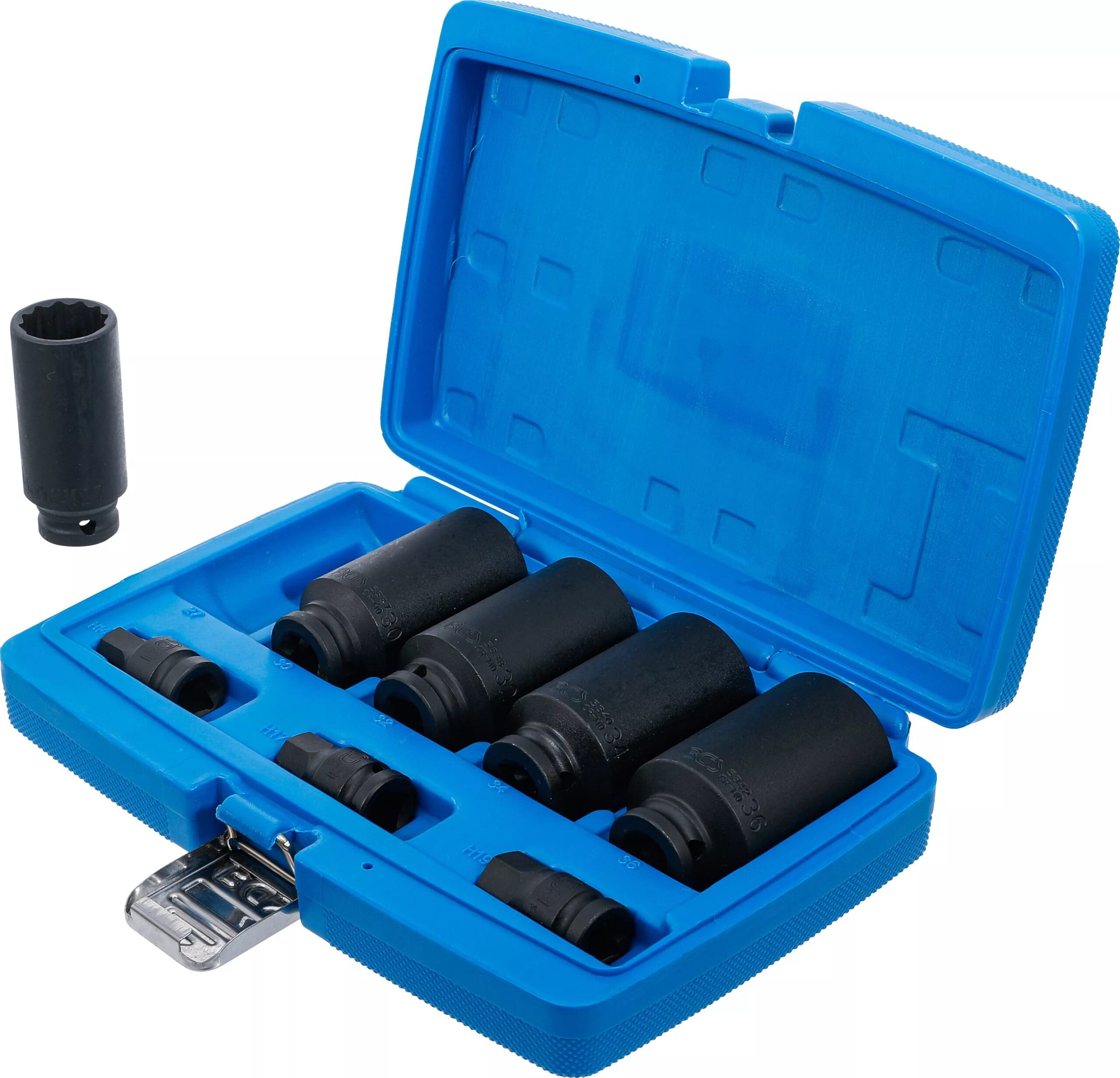 BGS technic Jeu de douilles spéciales pour arbres d’entraînement | 27 - 36 mm | 8 pièces BGS technic Jeu de douilles spéciales pour arbres d’entraînement | 27 - 36 mm | 8 pièces