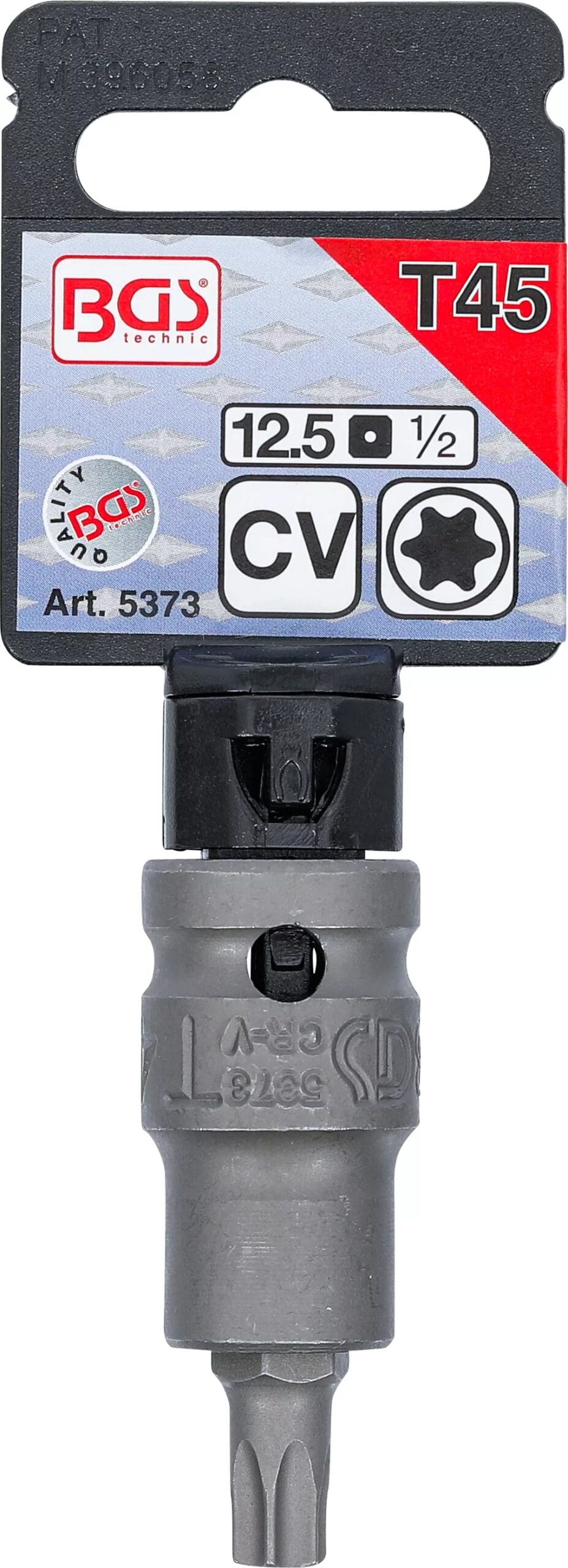 5 mm (1/2") | profil T (pour Torx) T45 5 mm (1/2") | profil T (pour Torx) T45