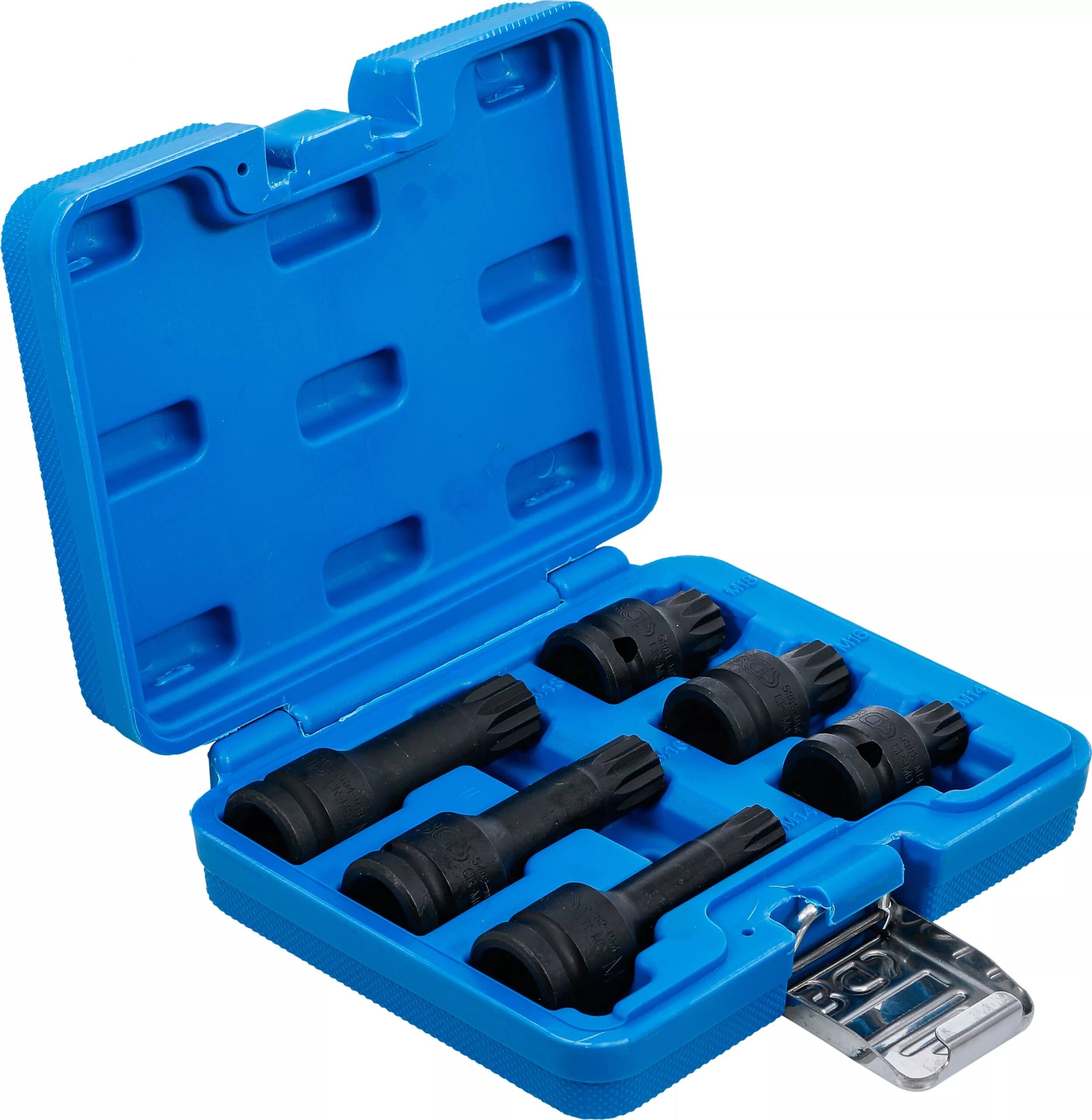 5 mm (1/2") | Denture multiple intérieure (pour XZN) M14 - M18 | 6 pièces 5 mm (1/2") | Denture multiple intérieure (pour XZN) M14 - M18 | 6 pièces