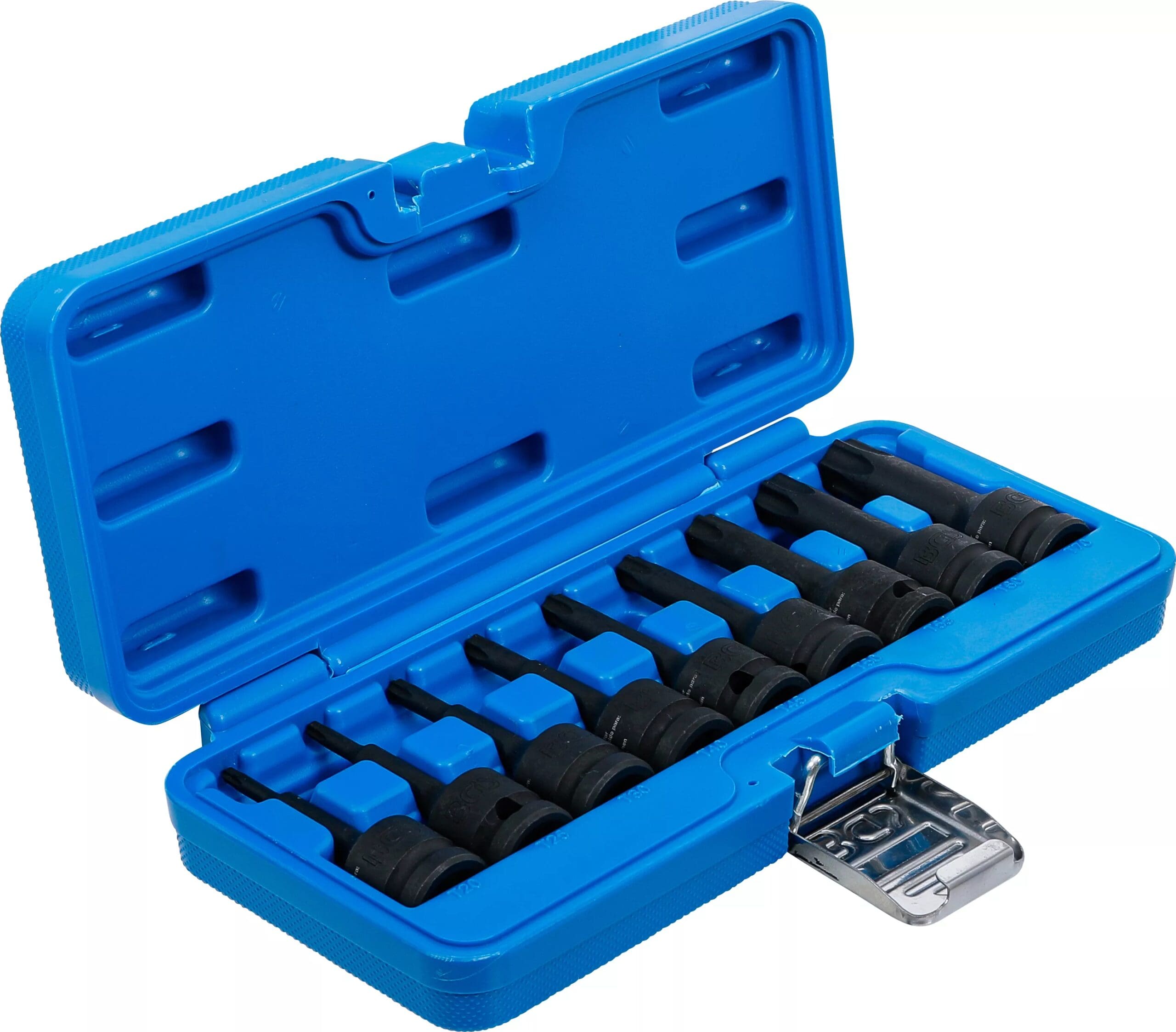 5 mm (1/2") | Profil T (pour Torx) T20 - T70 | 9 pièces 5 mm (1/2") | Profil T (pour Torx) T20 - T70 | 9 pièces