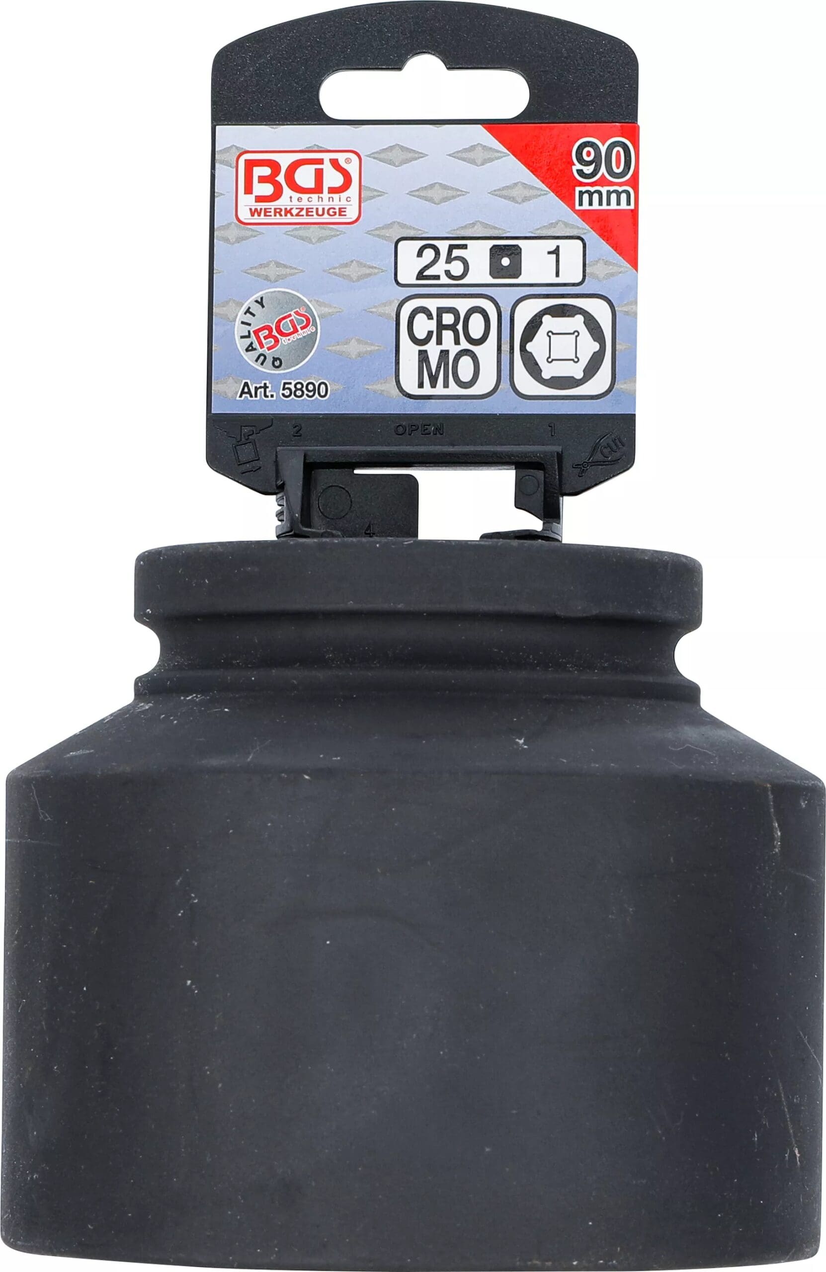 six pans | 25 mm (1") | 90 mm six pans | 25 mm (1") | 90 mm