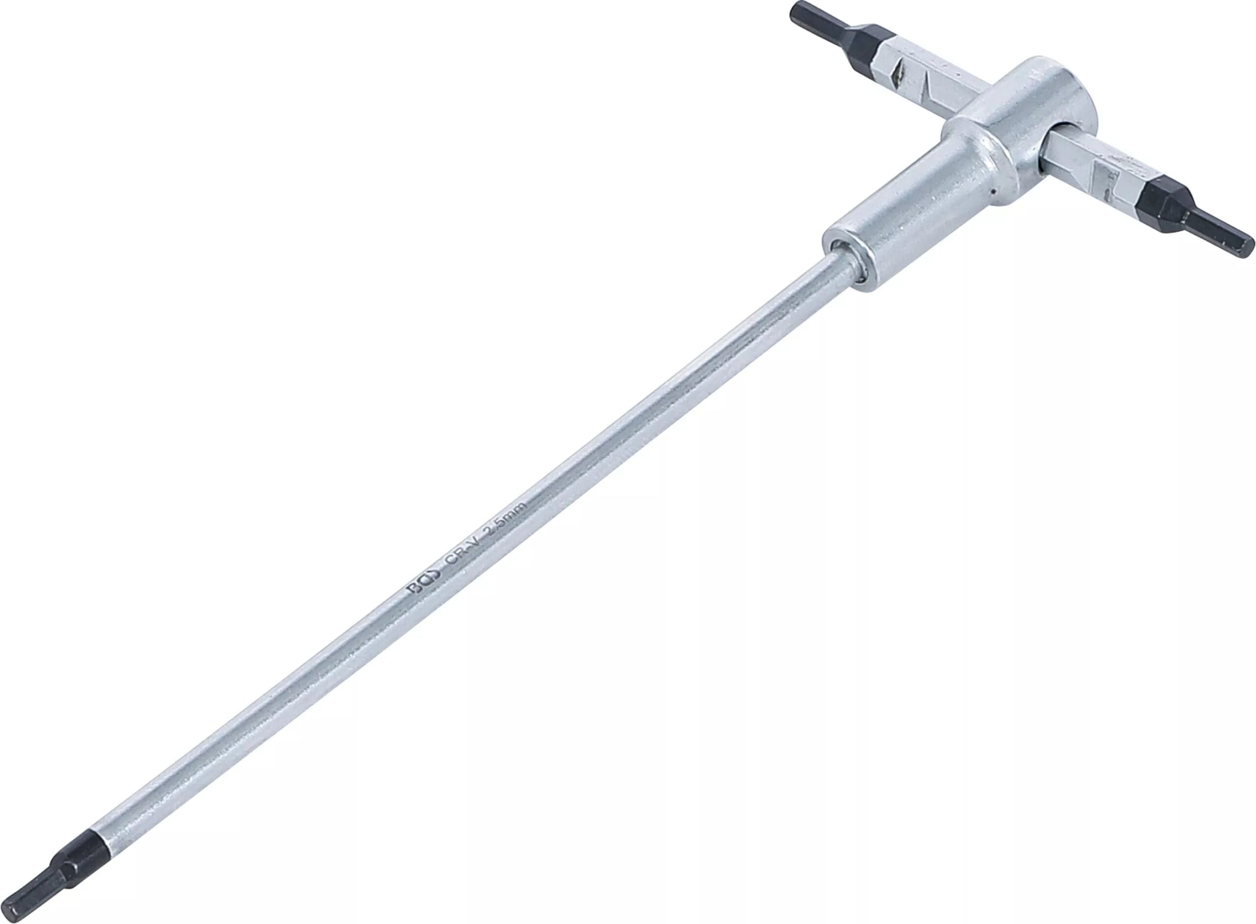 BGS technic Tournevis avec poignée en T coulissante | six pans femelle | 2