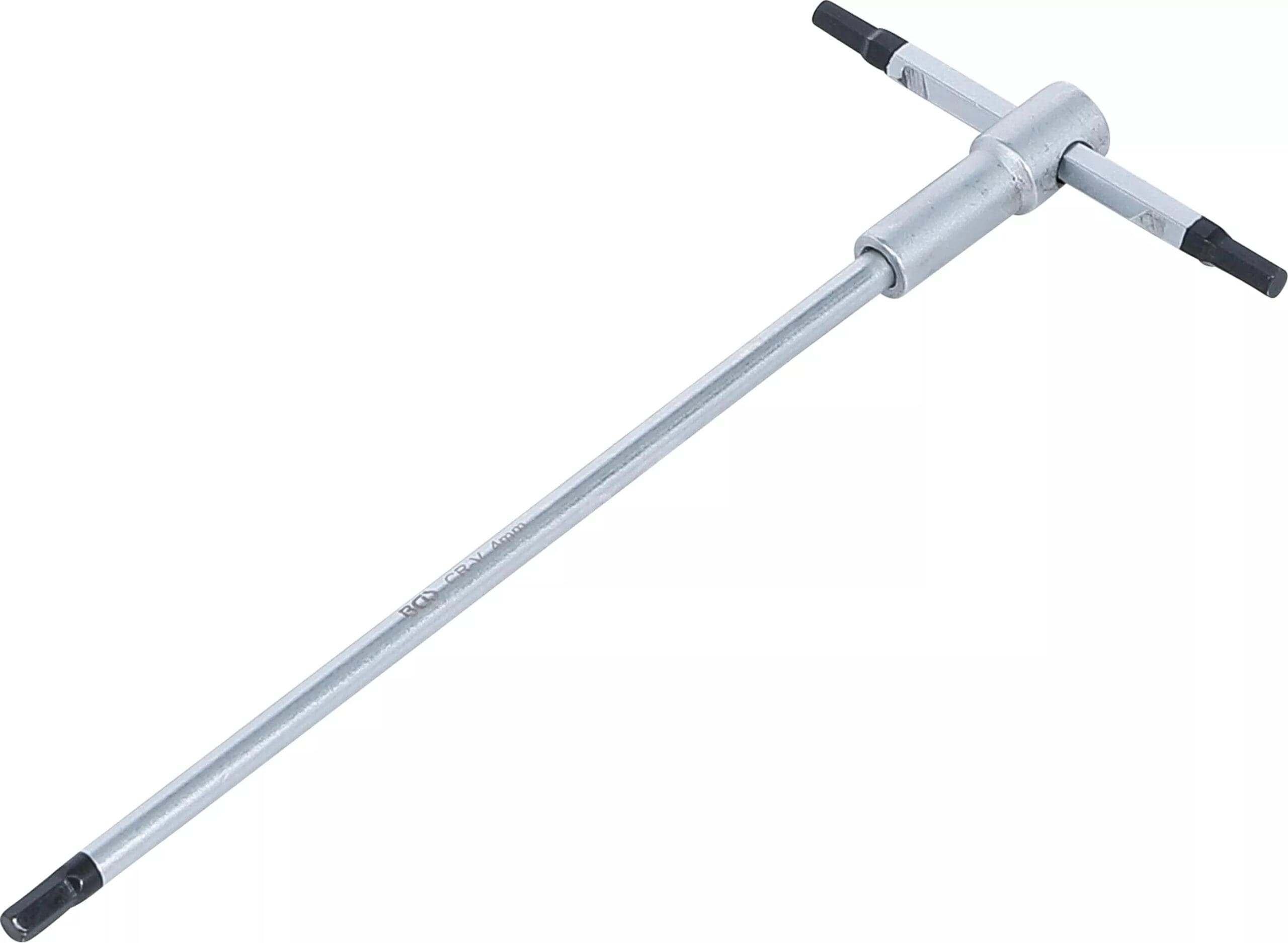 BGS technic Tournevis avec poignée en T coulissante | six pans femelle | 4 mm