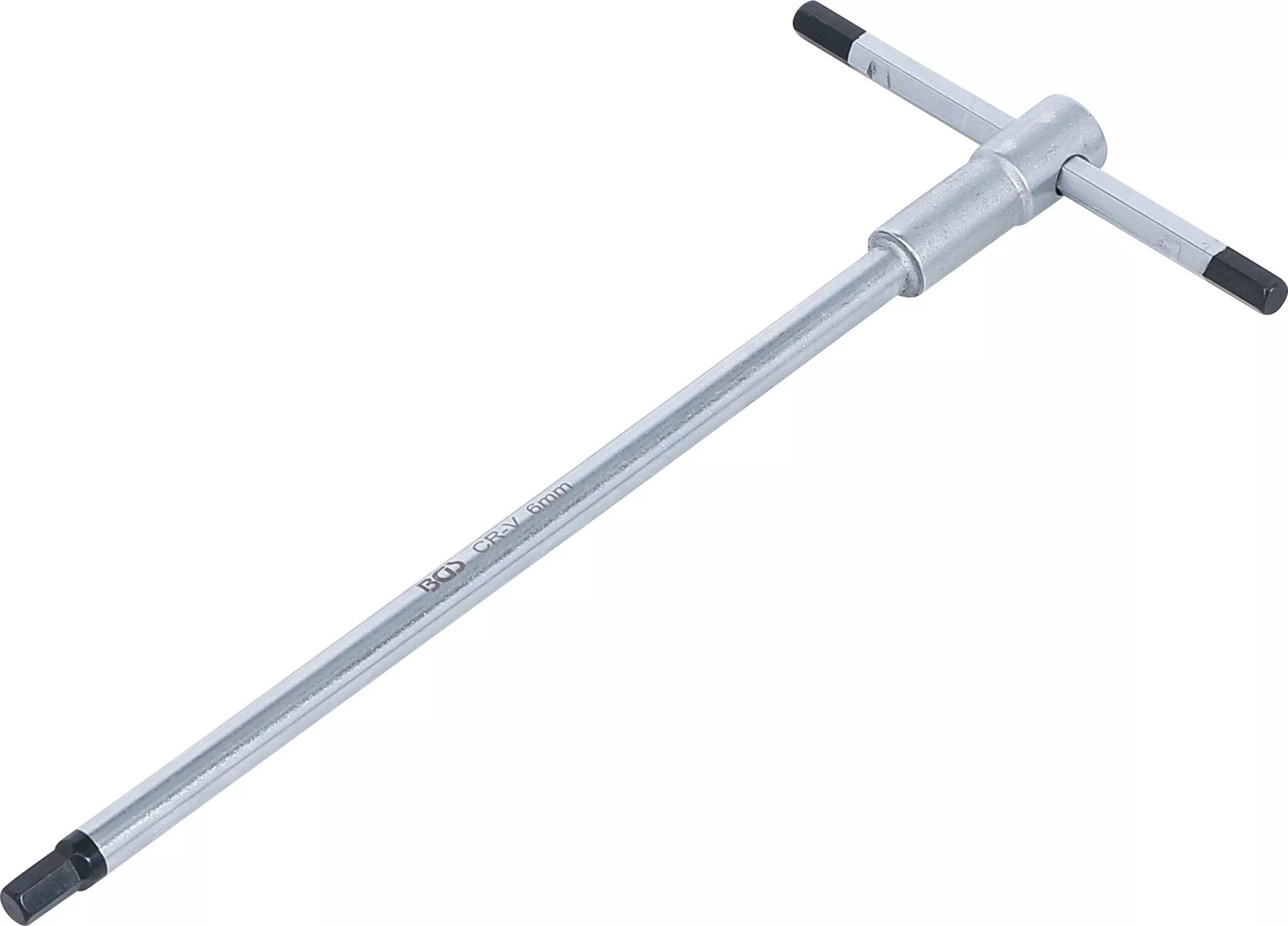 BGS technic Tournevis avec poignée en T coulissante | six pans femelle | 6 mm