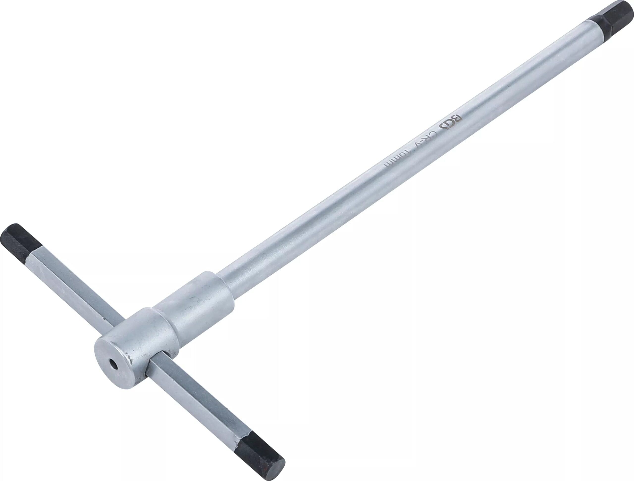 BGS technic Tournevis avec poignée en T coulissante | six pans femelle | 10 mm BGS technic Tournevis avec poignée en T coulissante | six pans femelle | 10 mm