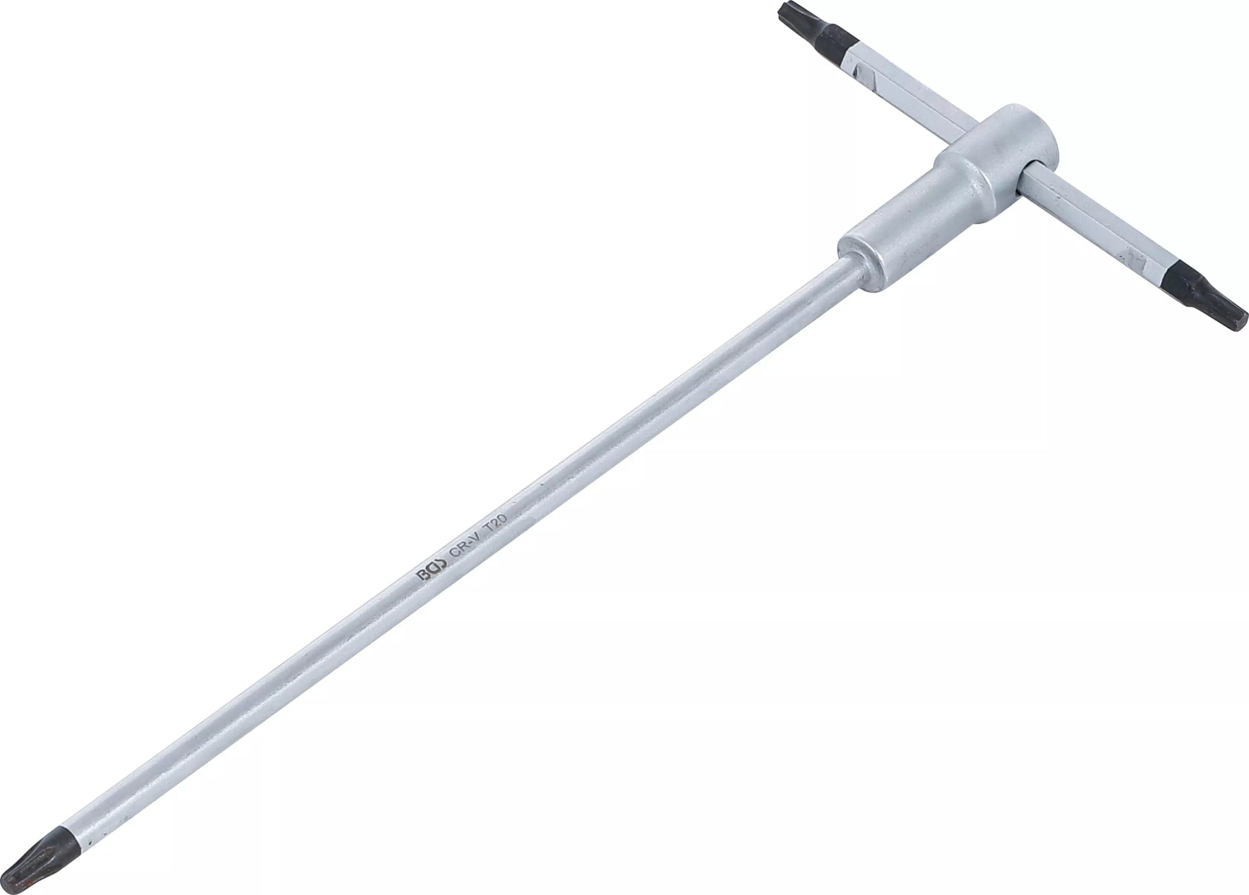BGS technic Tournevis avec poignée en T coulissante | profil T (pour Torx) | T20