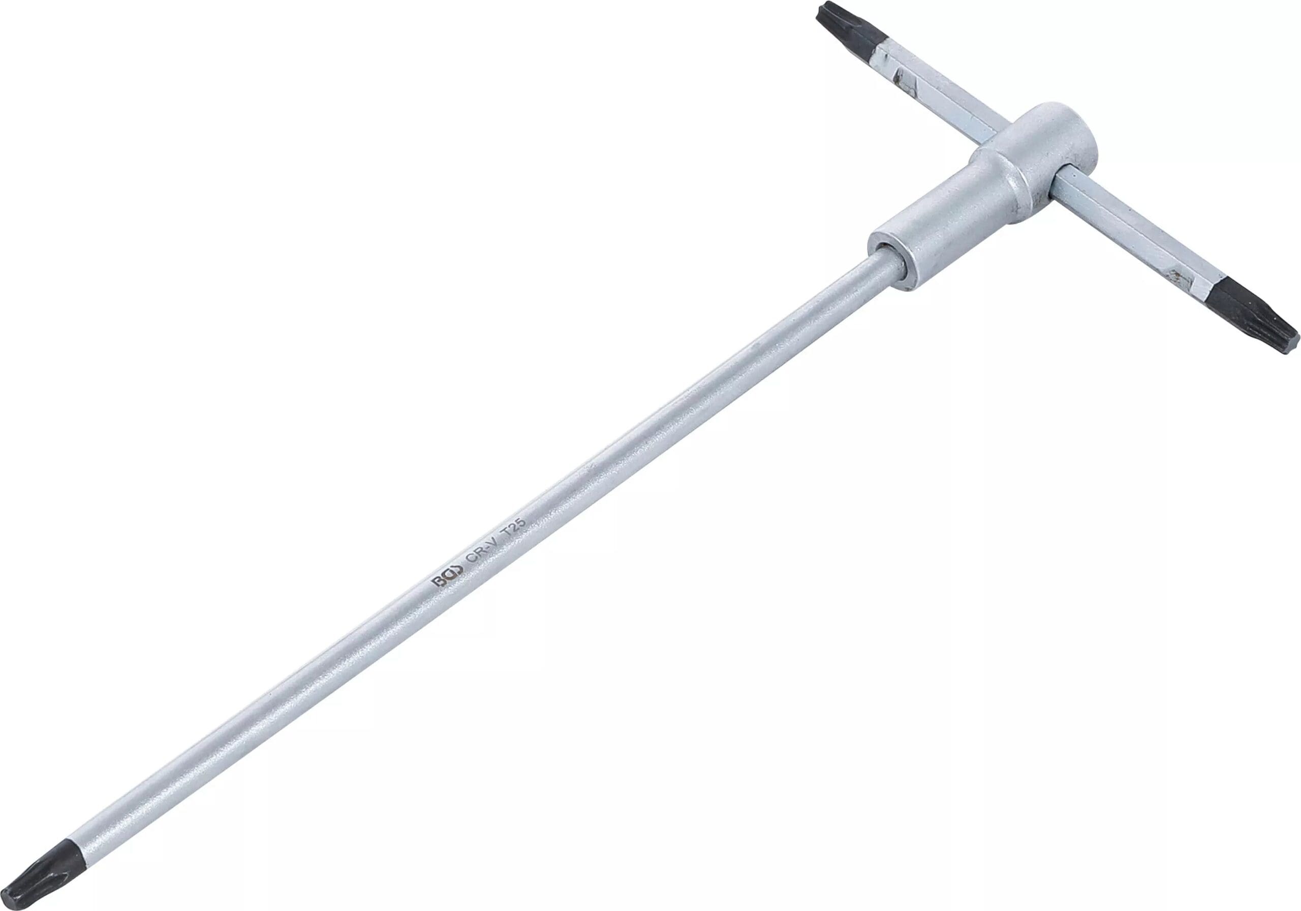 BGS technic Tournevis avec poignée en T coulissante | profil T (pour Torx) | T25