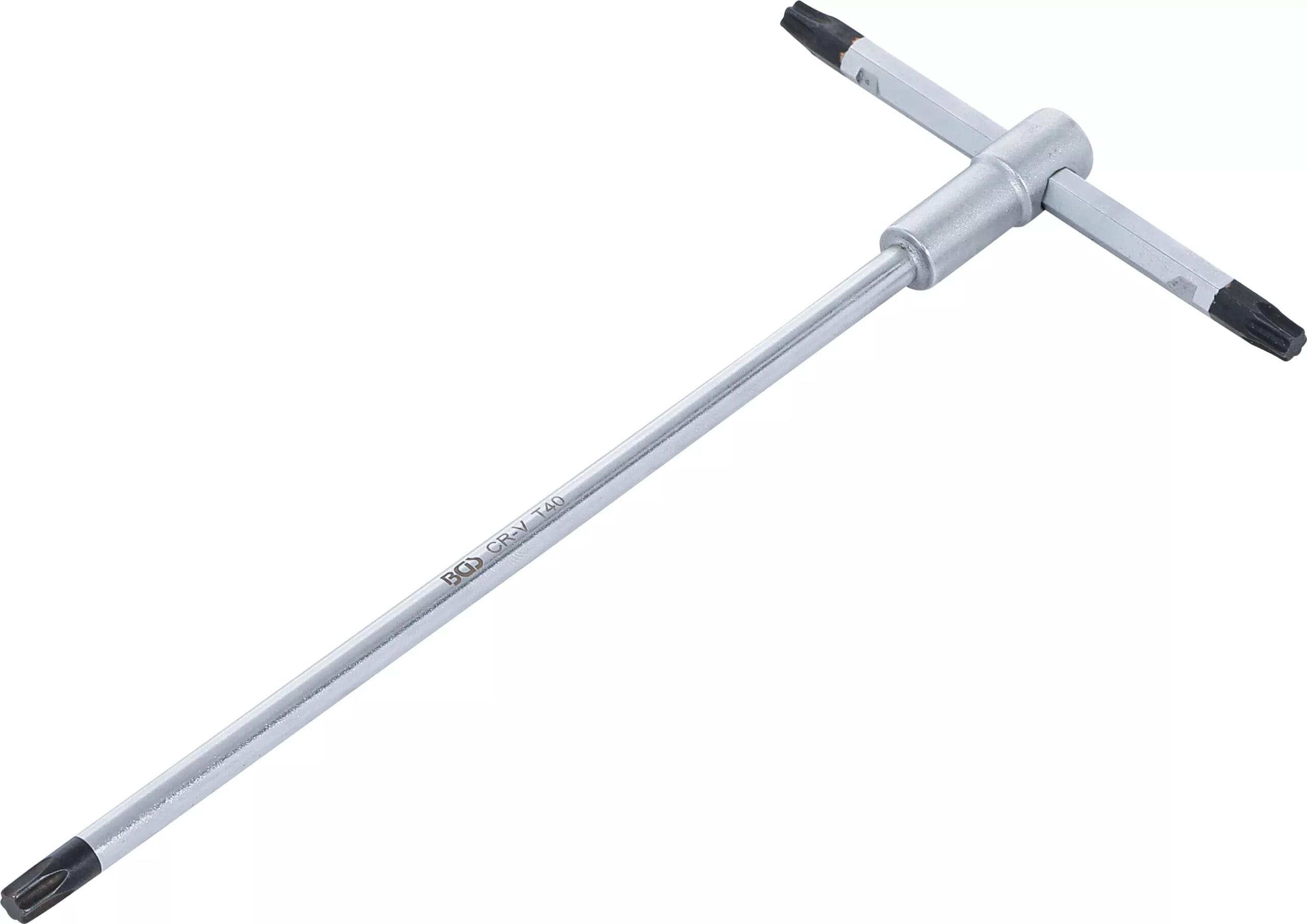 BGS technic Tournevis avec poignée en T coulissante | profil T (pour Torx) | T40