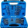BGS technic Jeu de clés mixtes à cliquet à double articulation | pliable | 8 - 19 mm | 12 pièces