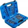 BGS technic Jeu de clés mixtes à cliquet à double articulation | pliable | 8 - 19 mm | 12 pièces