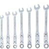 BGS technic Jeu de clés mixtes à cliquet à double articulation | pliable | 8 - 19 mm | 12 pièces