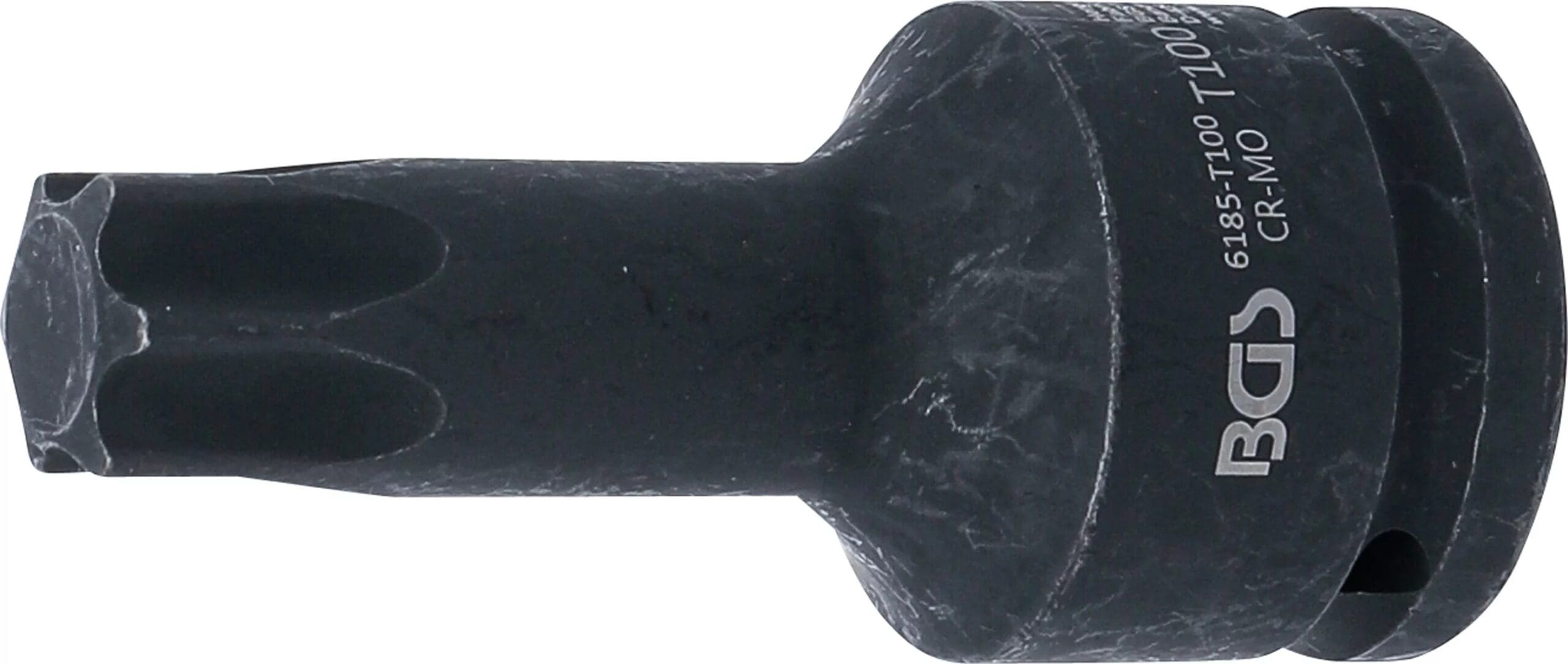 BGS technic Douille à embouts à choc | longueur 100 mm | 20 mm (3/4") | profil T (pour Torx) T100