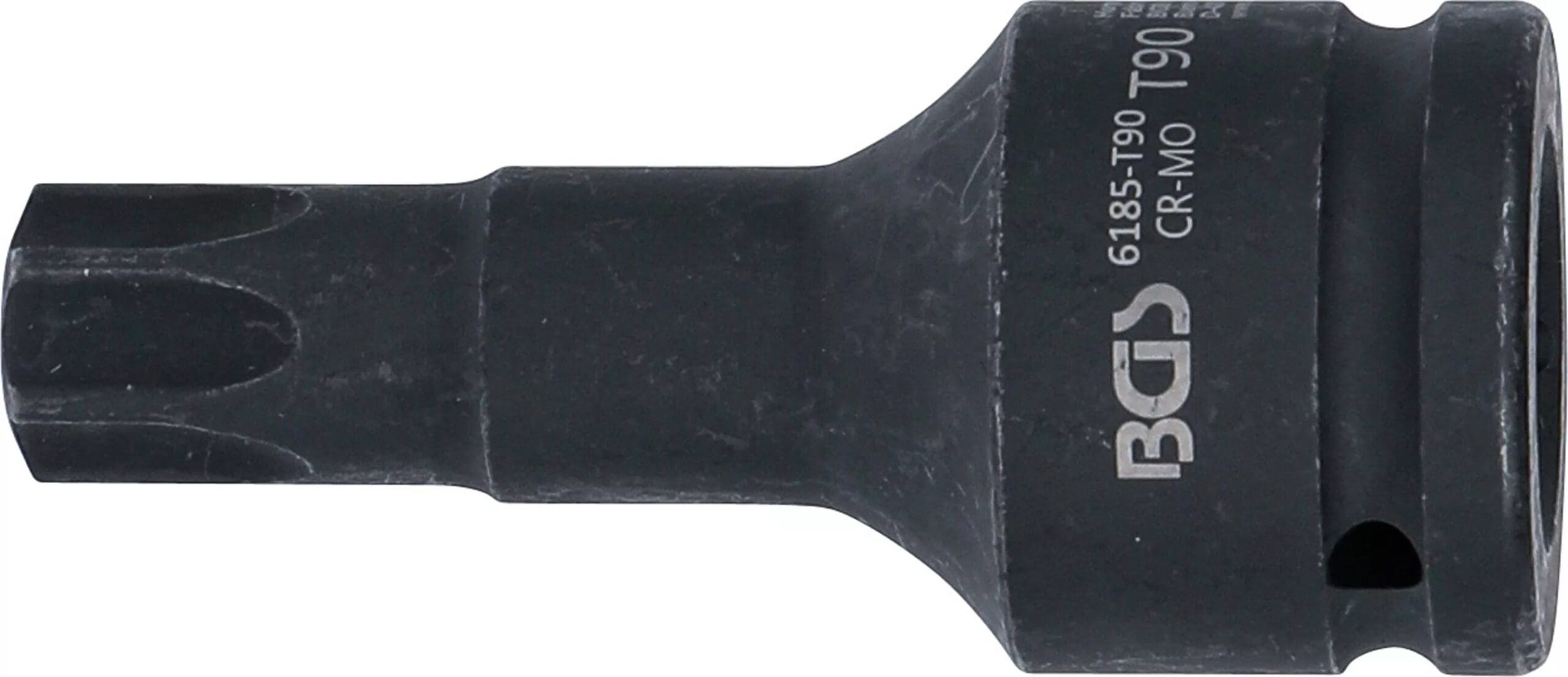 BGS technic Douille à embouts à choc | longueur 100 mm | 20 mm (3/4") | profil T (pour Torx) T90 BGS technic Douille à embouts à choc | longueur 100 mm | 20 mm (3/4") | profil T (pour Torx) T90