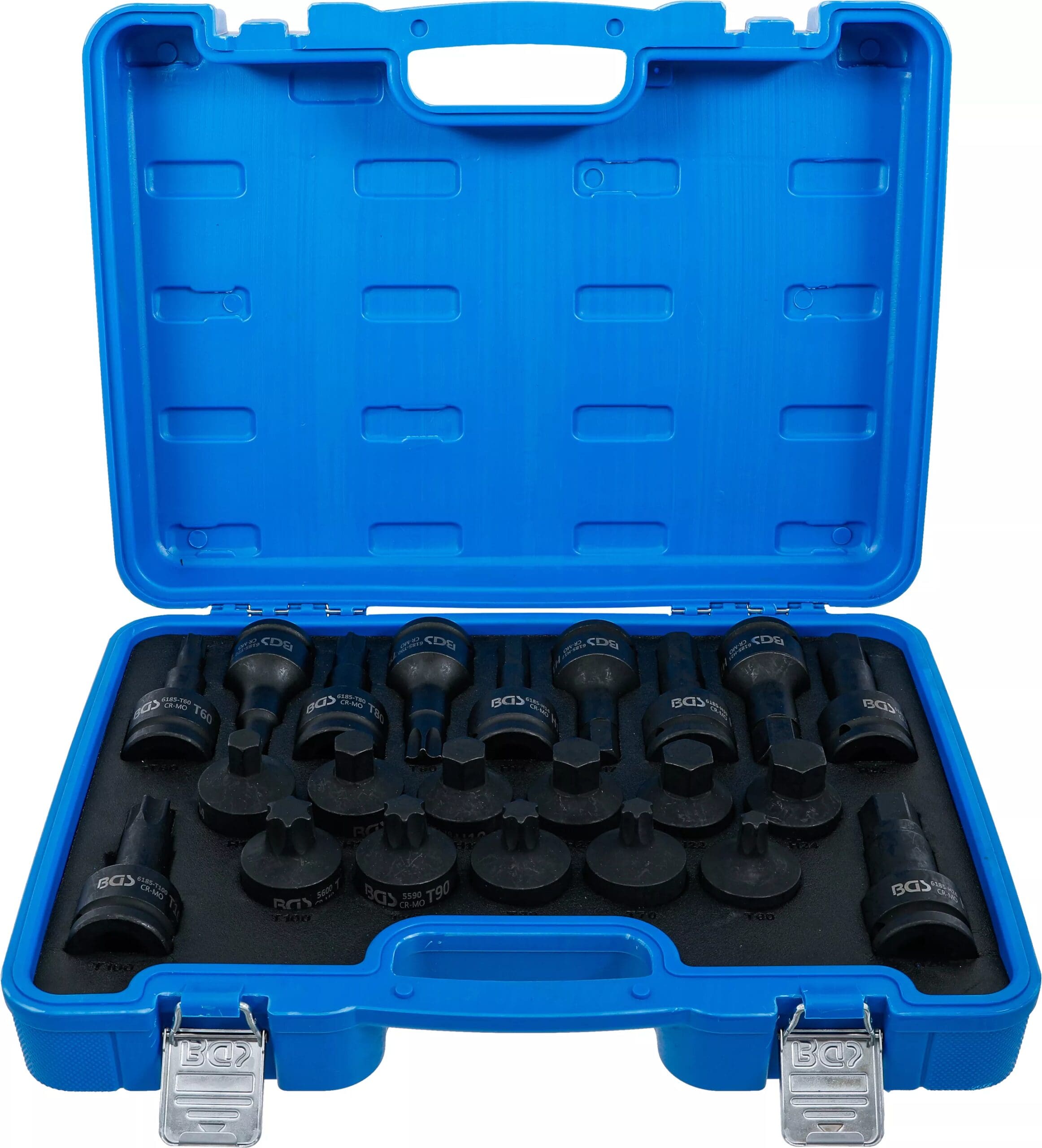 BGS technic Jeu de douilles à embouts à choc | 20 mm (3/4") | six pans femelle
