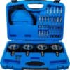 BGS technic Appareil de test de synchronisation de carburateur | avec 4 chronos de synchronisation | 29 pièces