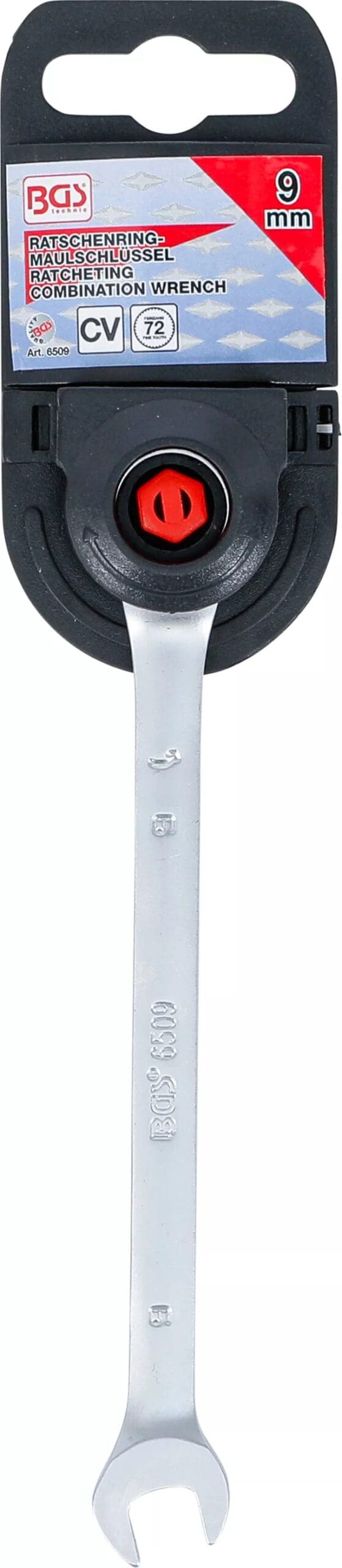 BGS technic Clé mixte à cliquet | 9 mm BGS technic Clé mixte à cliquet | 9 mm