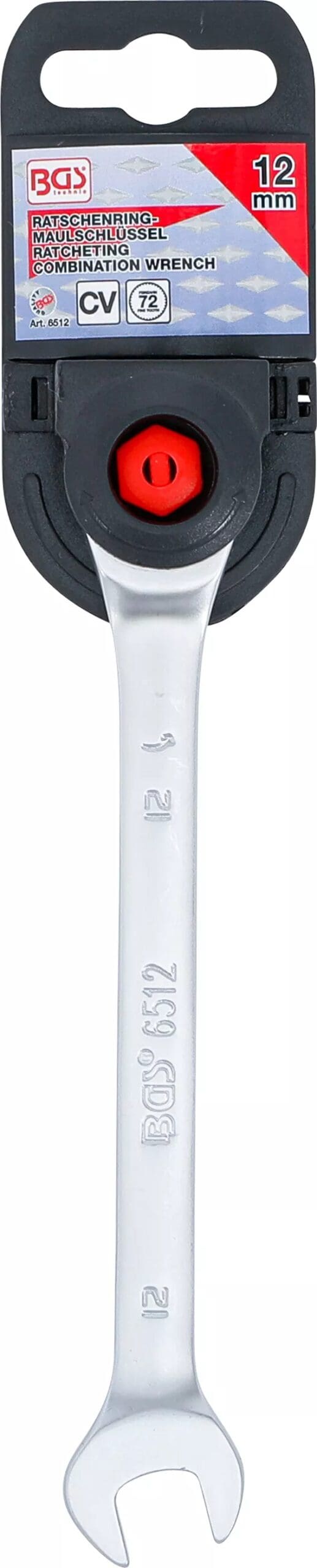 BGS technic Clé mixte à cliquet | 12 mm BGS technic Clé mixte à cliquet | 12 mm