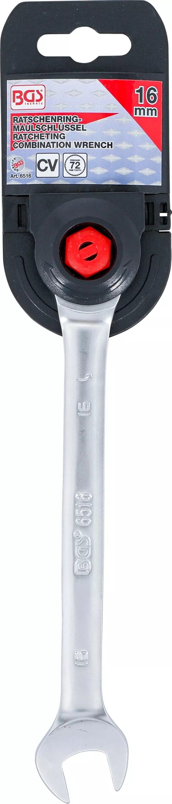 BGS technic Clé mixte à cliquet | 16 mm BGS technic Clé mixte à cliquet | 16 mm