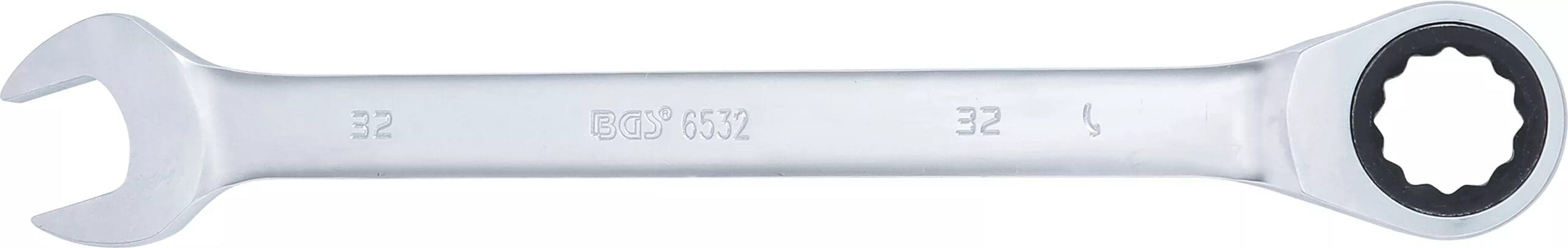 BGS technic Clé mixte à cliquet | 32 mm BGS technic Clé mixte à cliquet | 32 mm