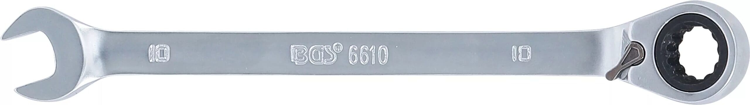 BGS technic Clé mixte à cliquet | réversible | 10 mm BGS technic Clé mixte à cliquet | réversible | 10 mm